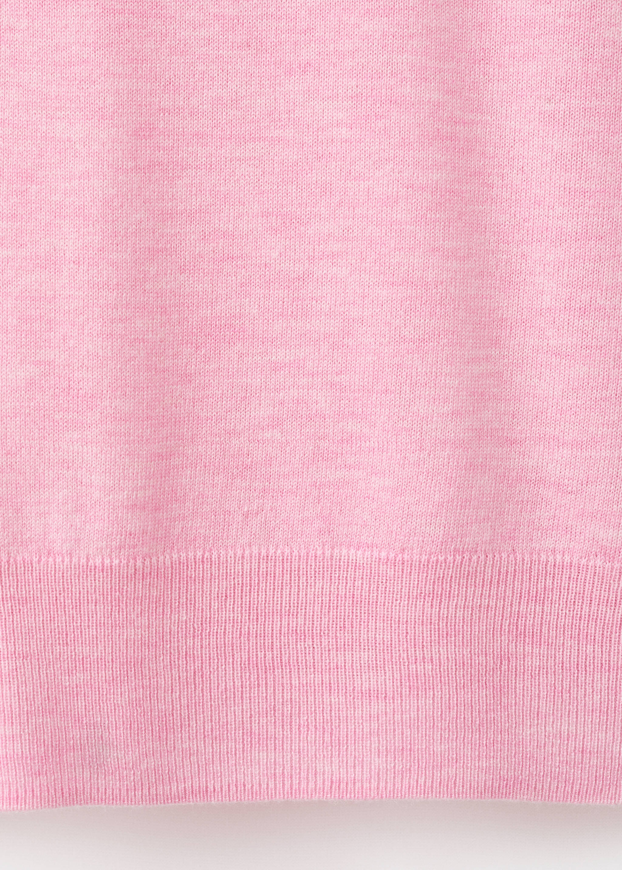 V-neck knit sweater - Details of the article 0