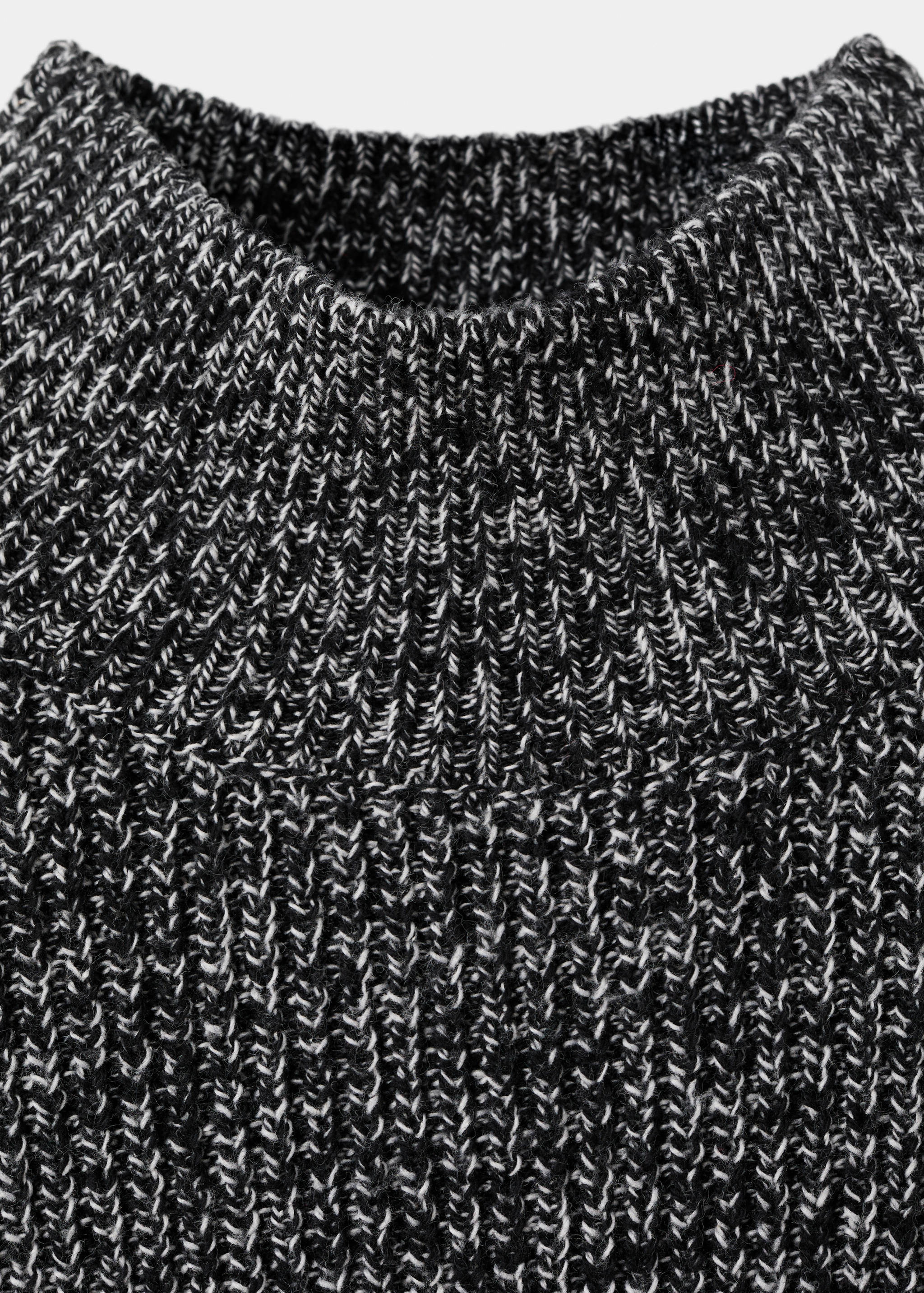Speckled perkins-neck sweater - Details of the article 8