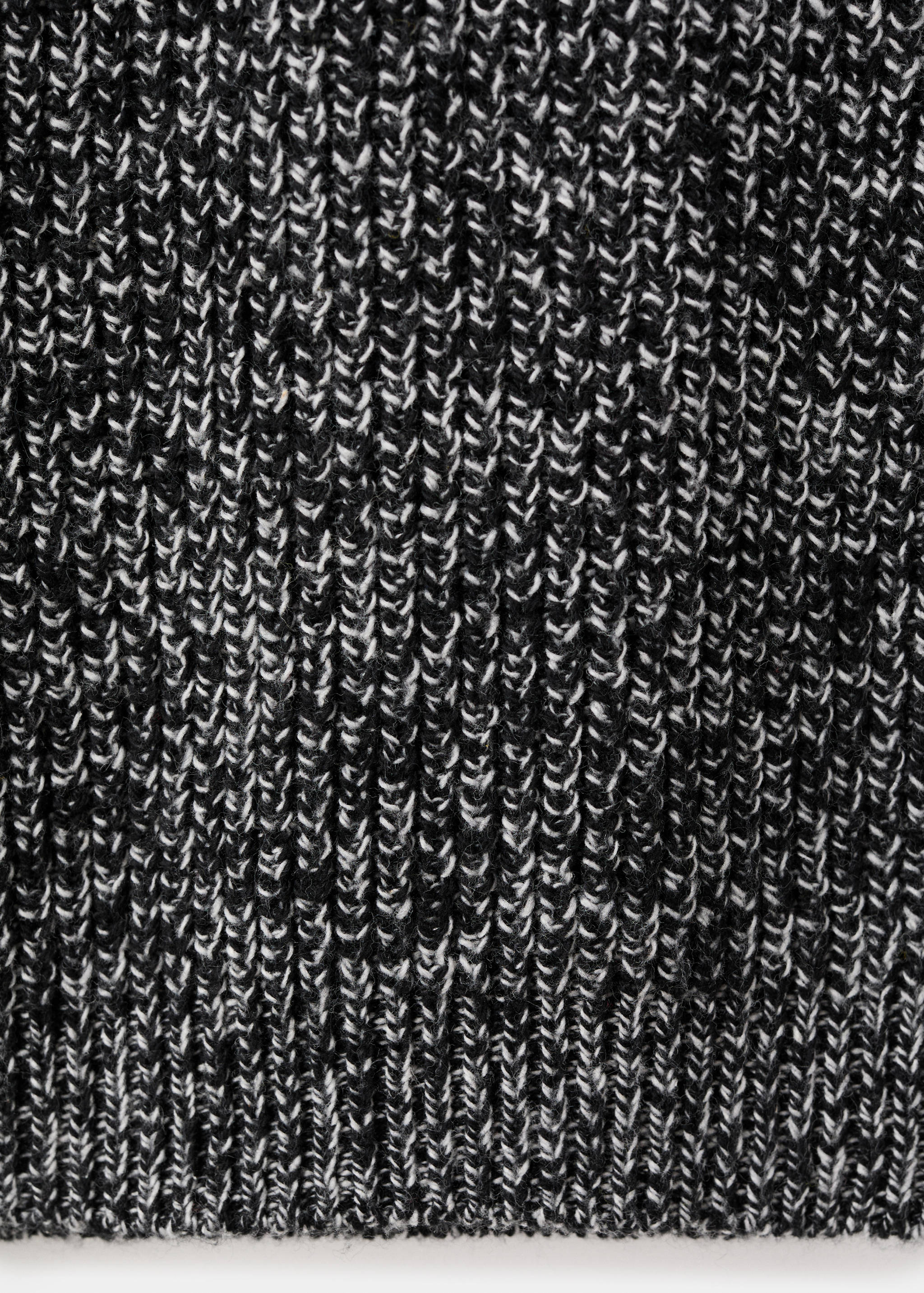 Speckled perkins-neck sweater - Details of the article 8