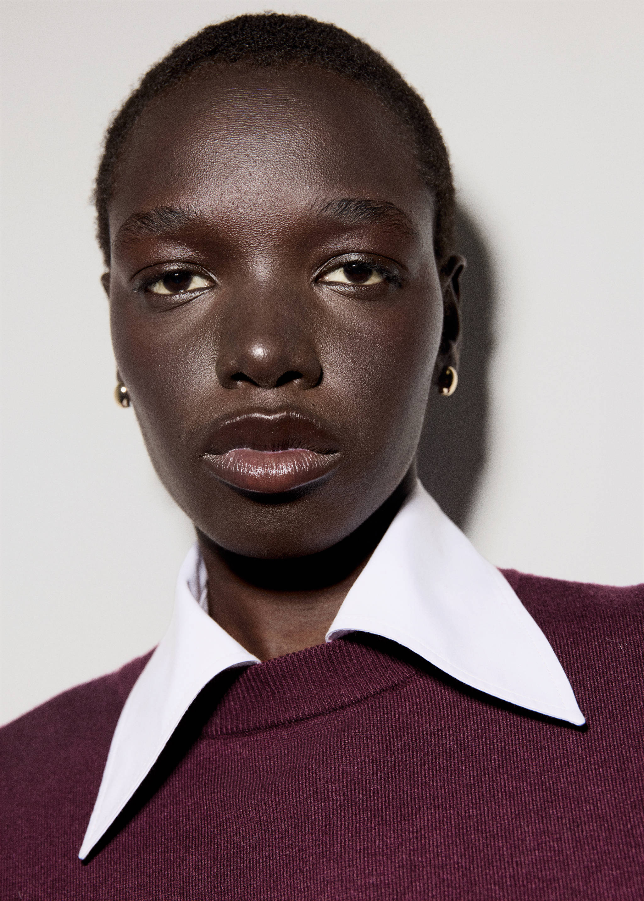 Camisola de malha fina com gola redonda - Pormenor do artigo 1