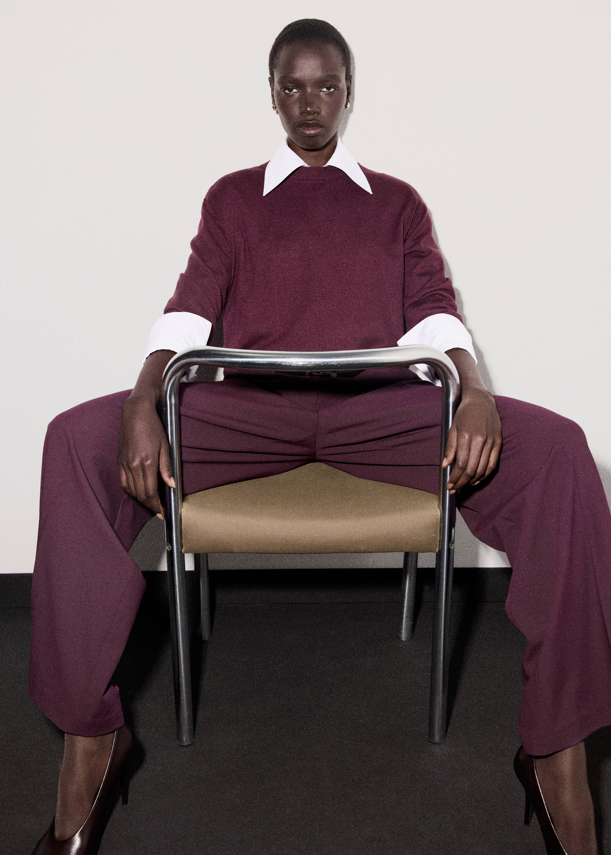 Camisola de malha fina com gola redonda - Pormenor do artigo 6