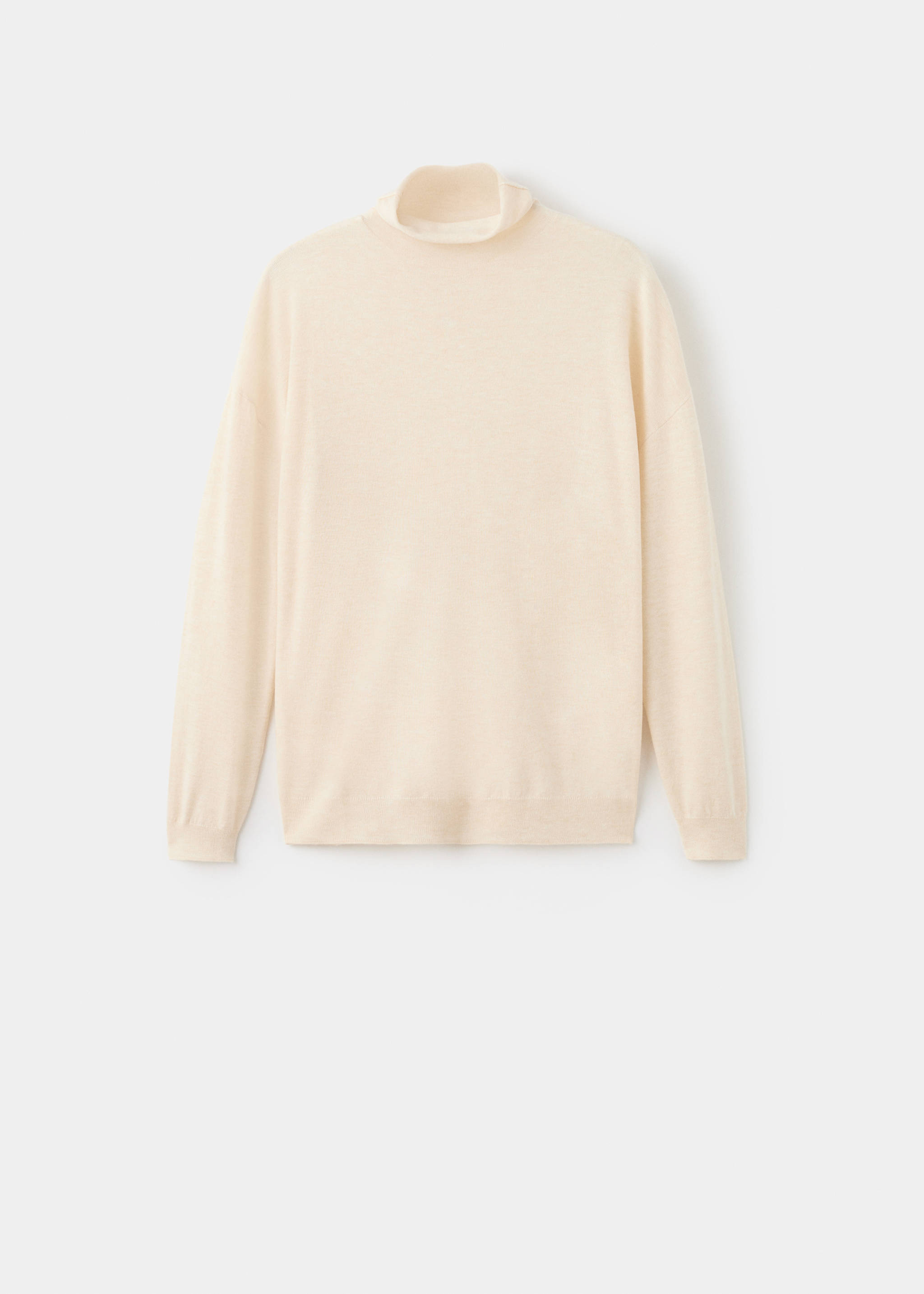 Cable-knit turtleneck sweater - Article without model