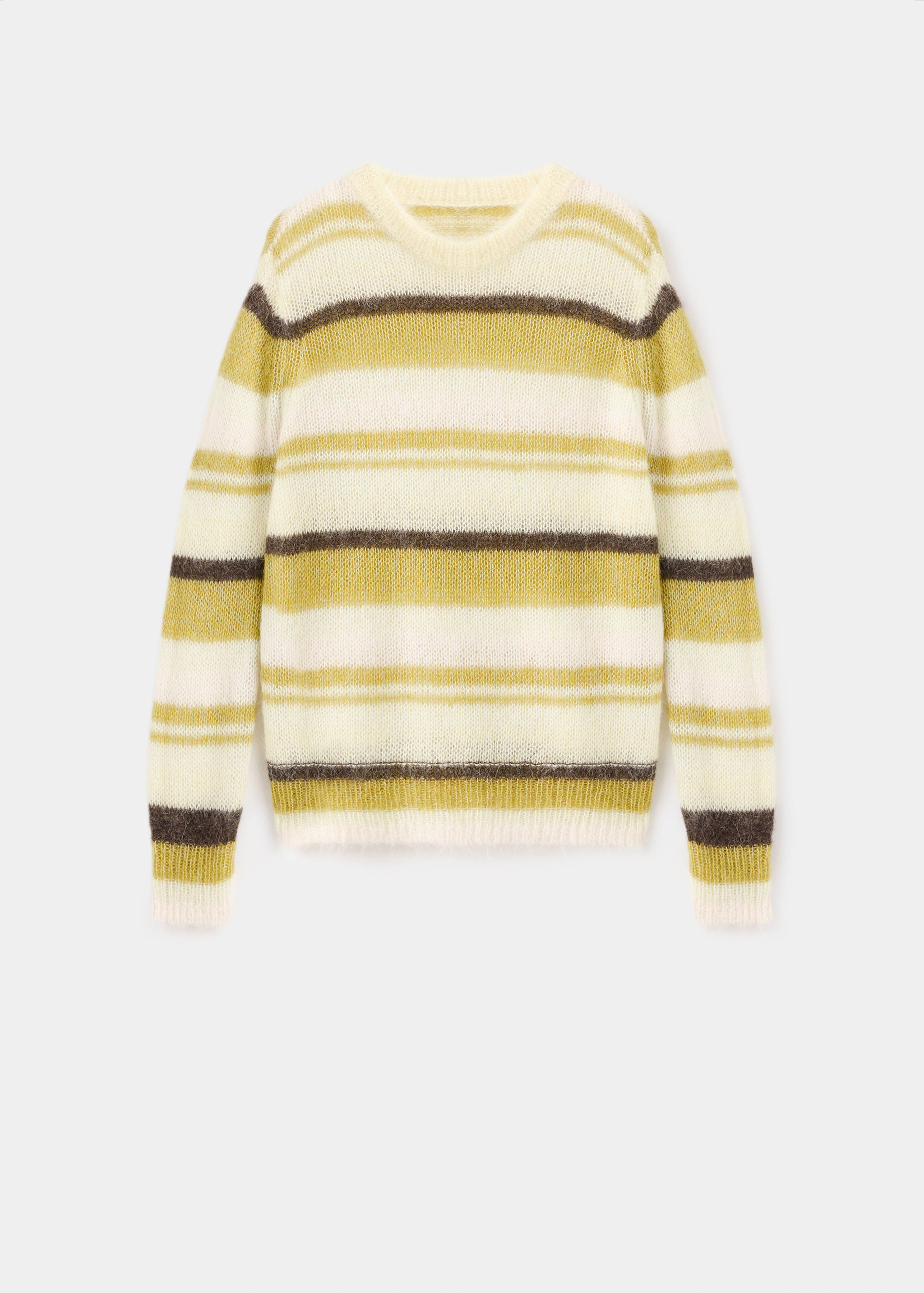 Semi-transparent alpaca sweater - Article without model