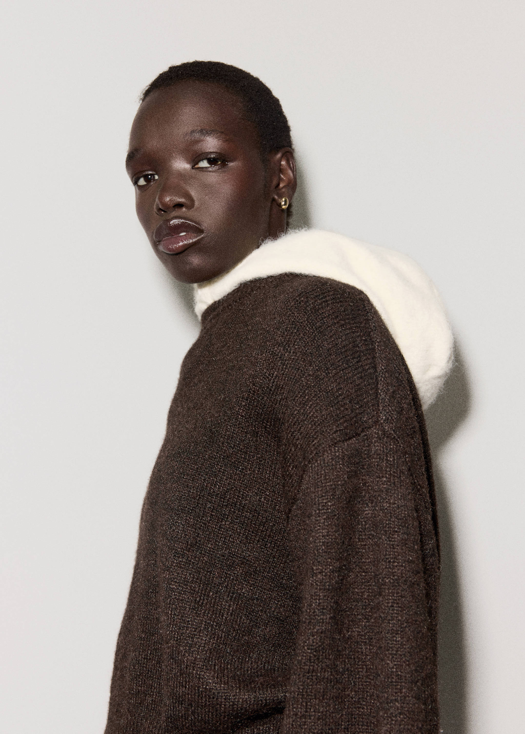 Oversize knit sweater - Medium plane