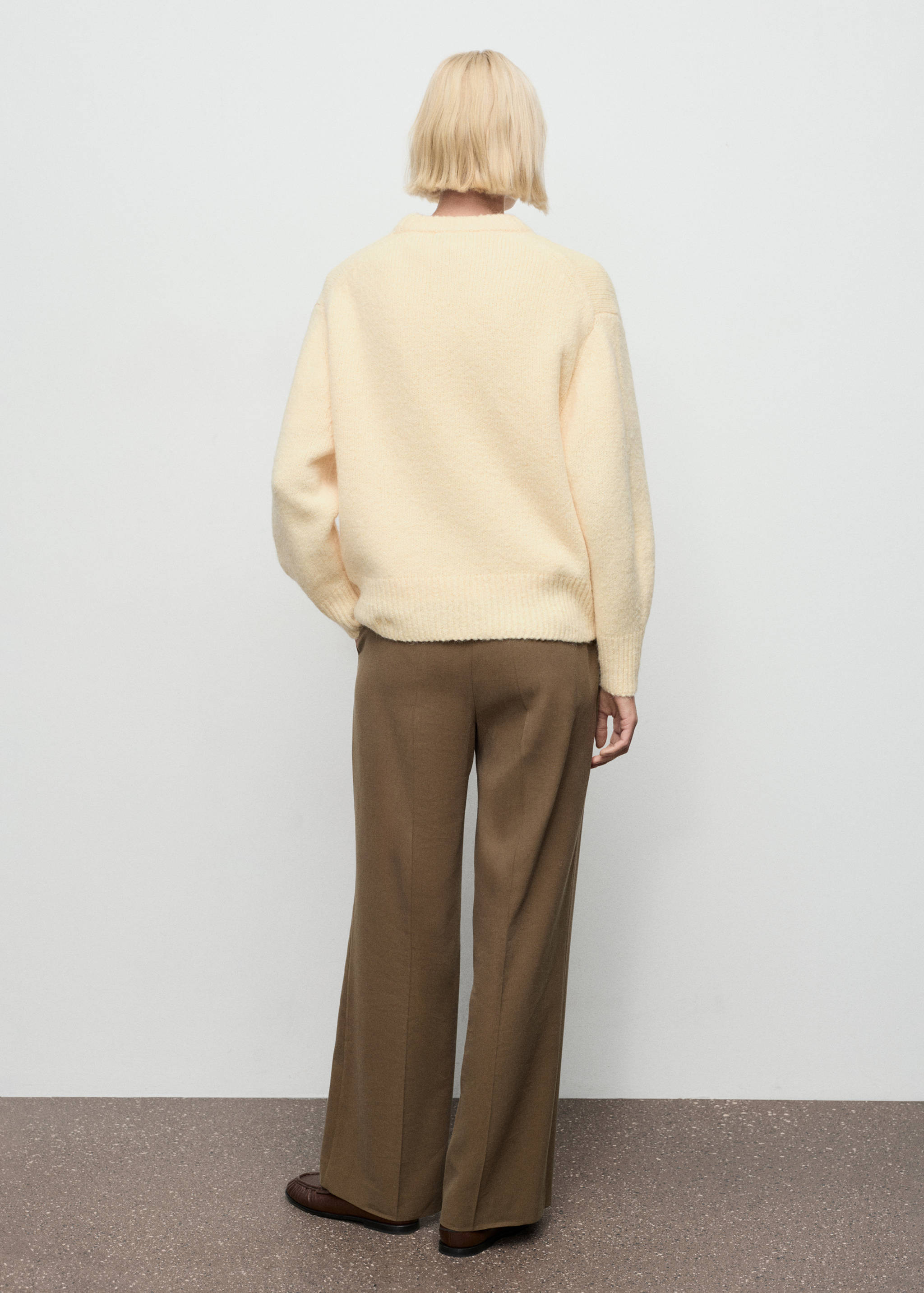 Светр грубої в'язки - Зворотна сторона товару