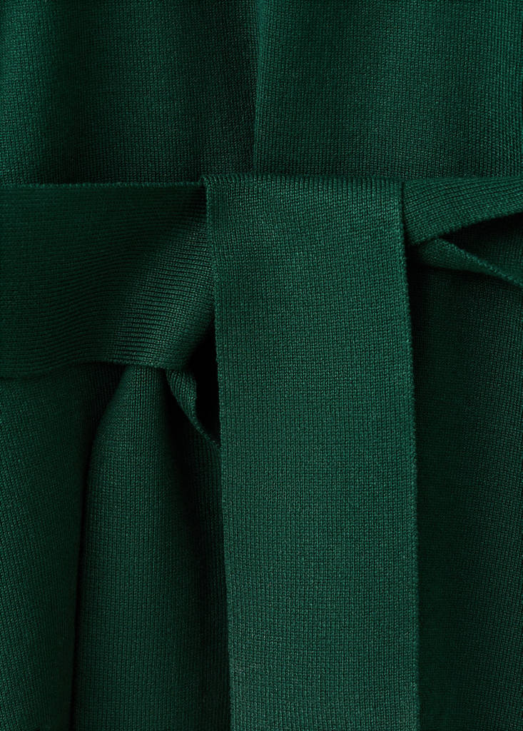 Knot detail sweater — Dark Green