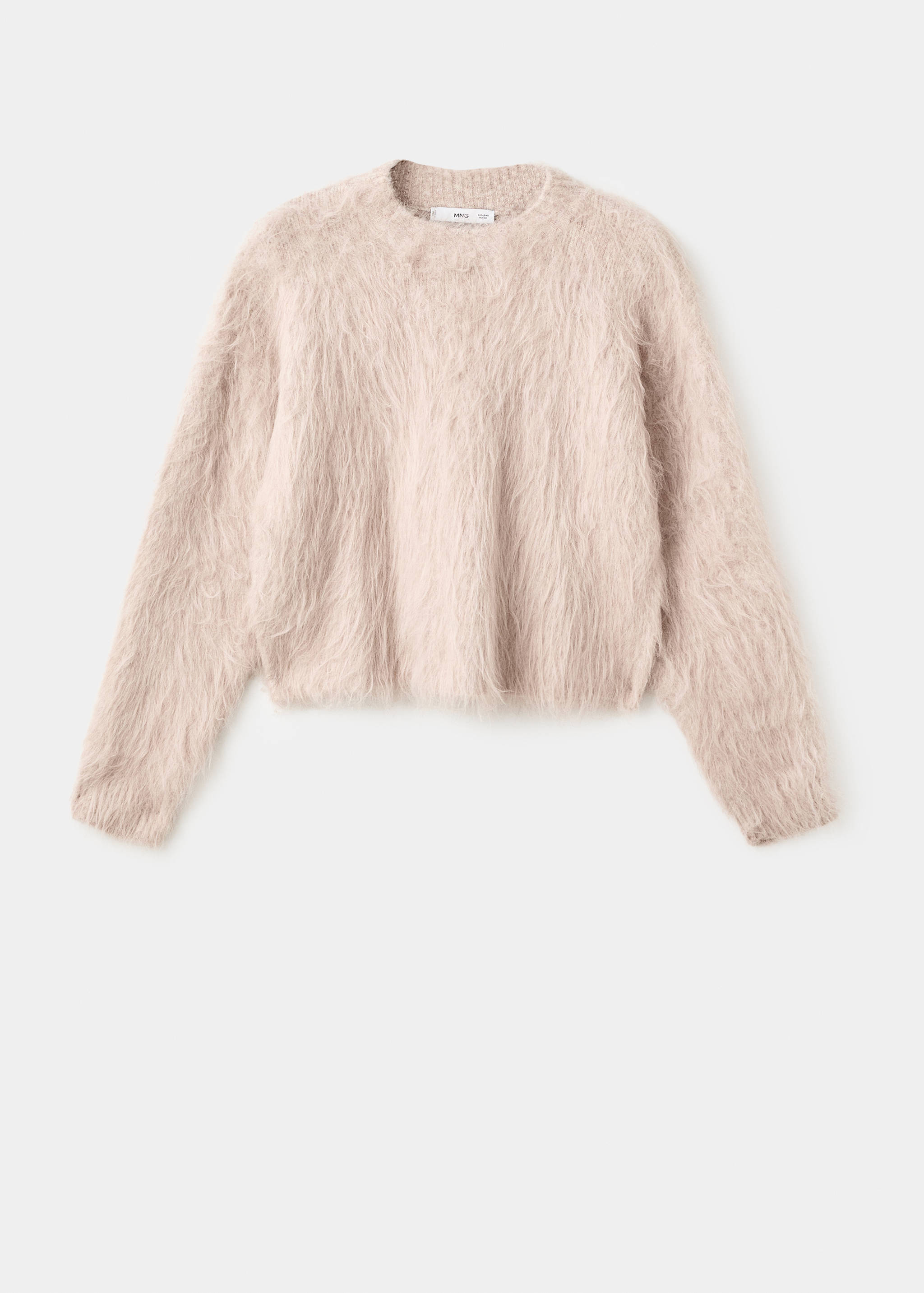 Faux-fur sweater - Article without model
