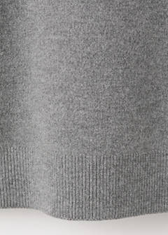 Turtleneck sweater with zip — Grey 10