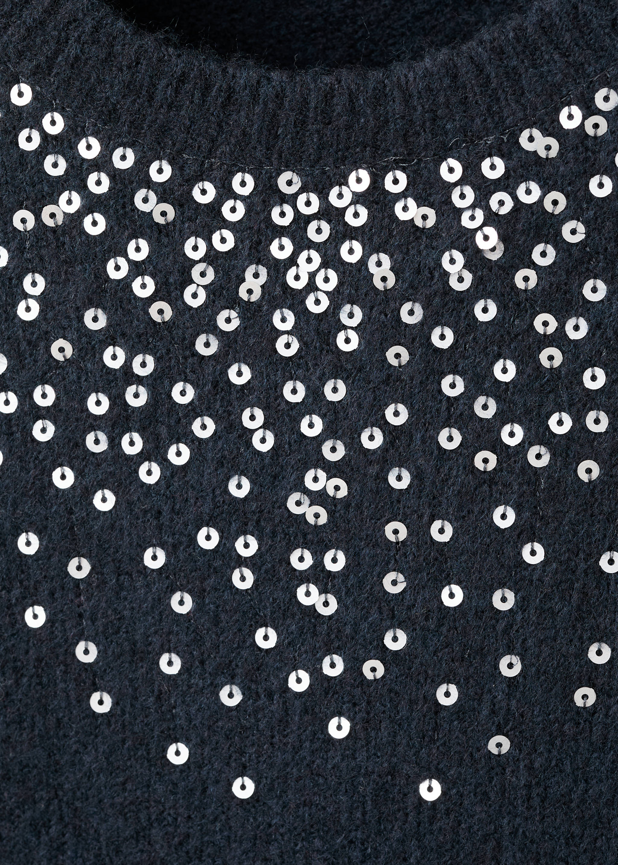 Knit paillette sweater - Details of the article 8