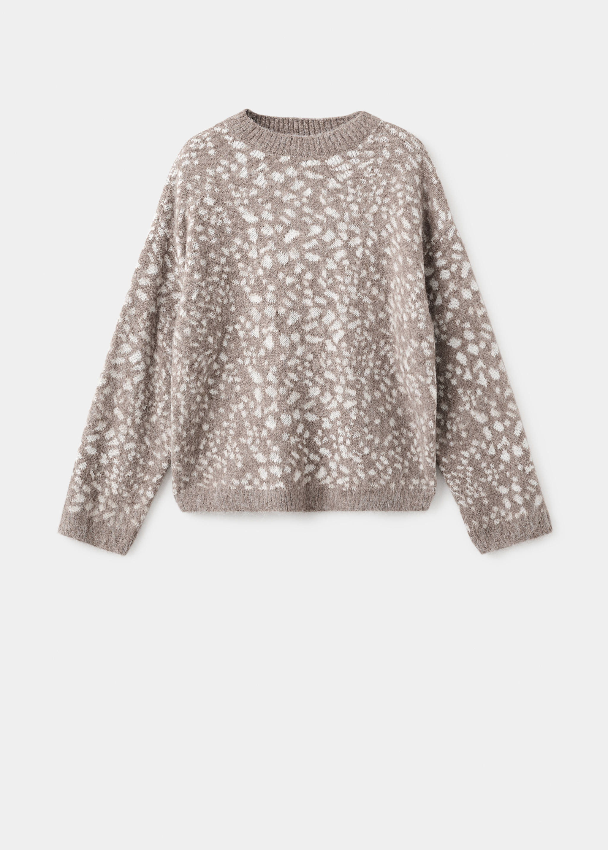 Animal print sweater - Article without model