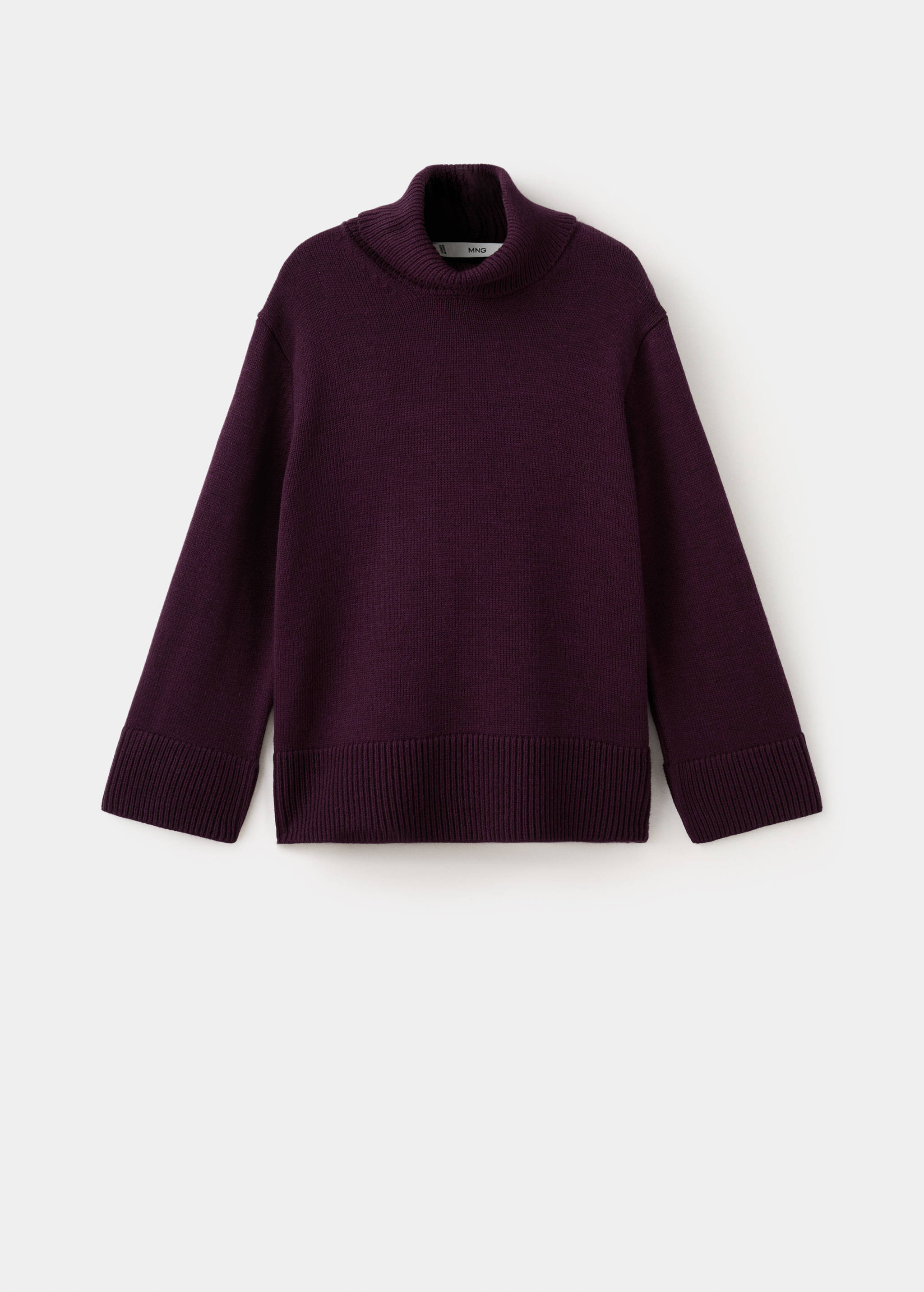 Turtleneck sweater with slits - Article without model