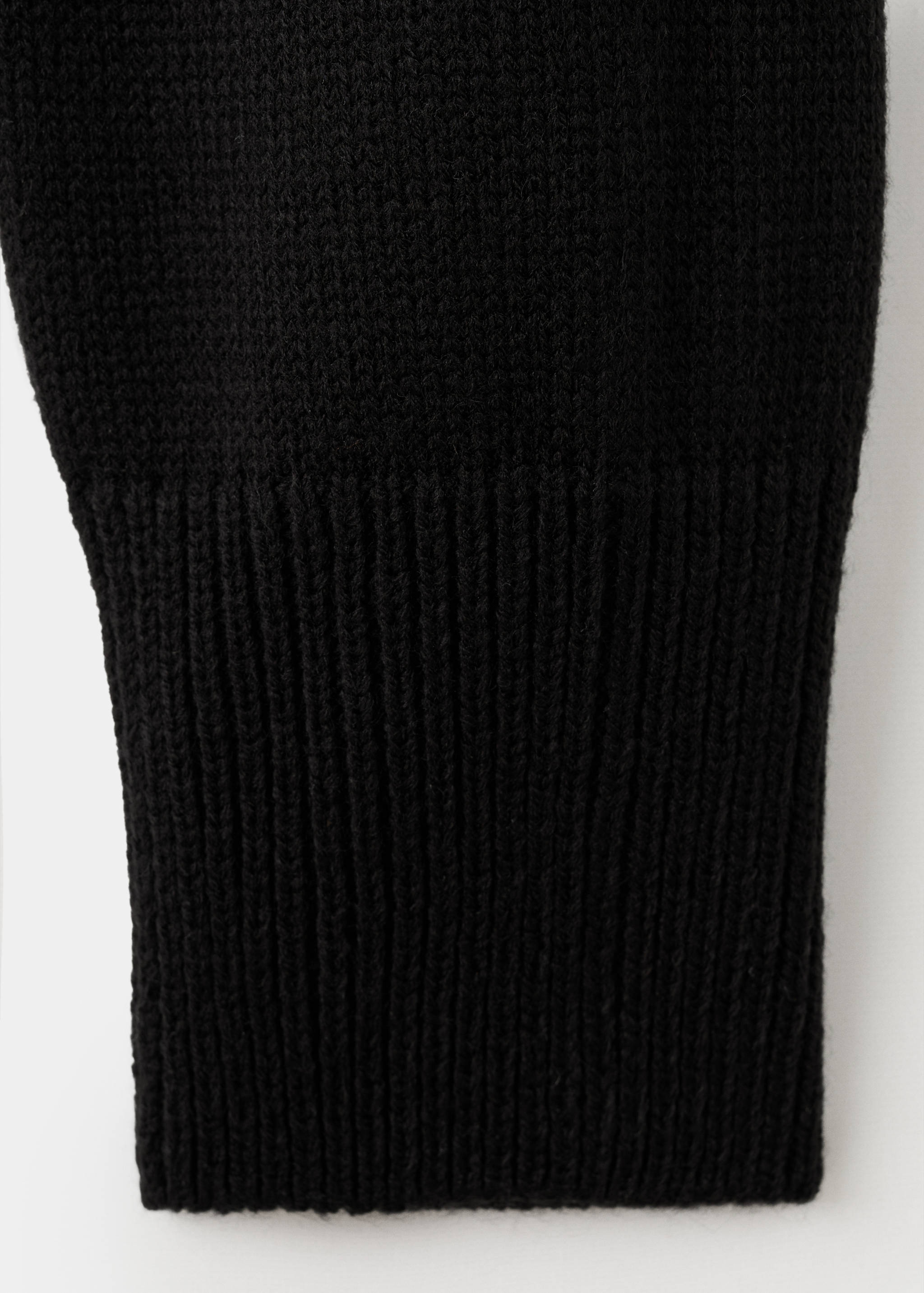 Perkins-neck sweater with button - Details of the article 0