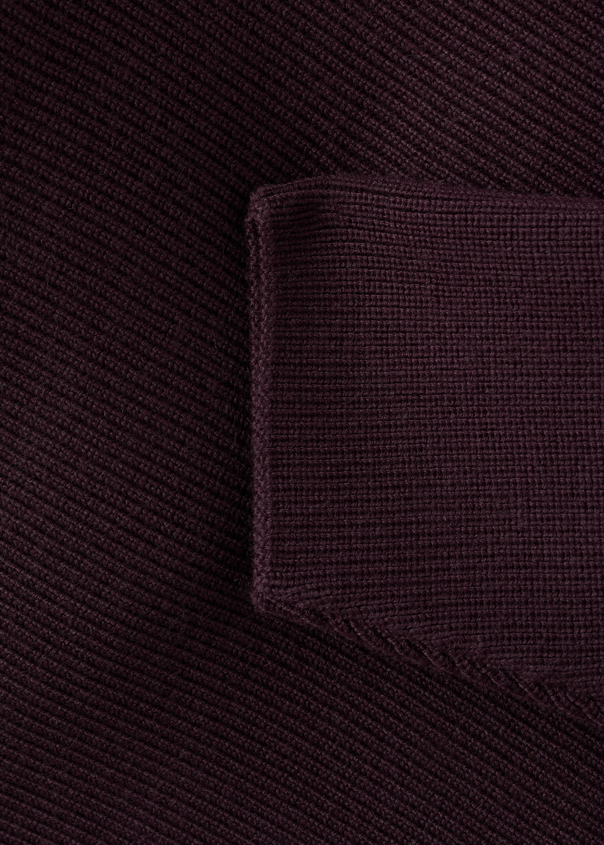 Sweater with asymmetrical neck and jewel buttons - Details of the article 0