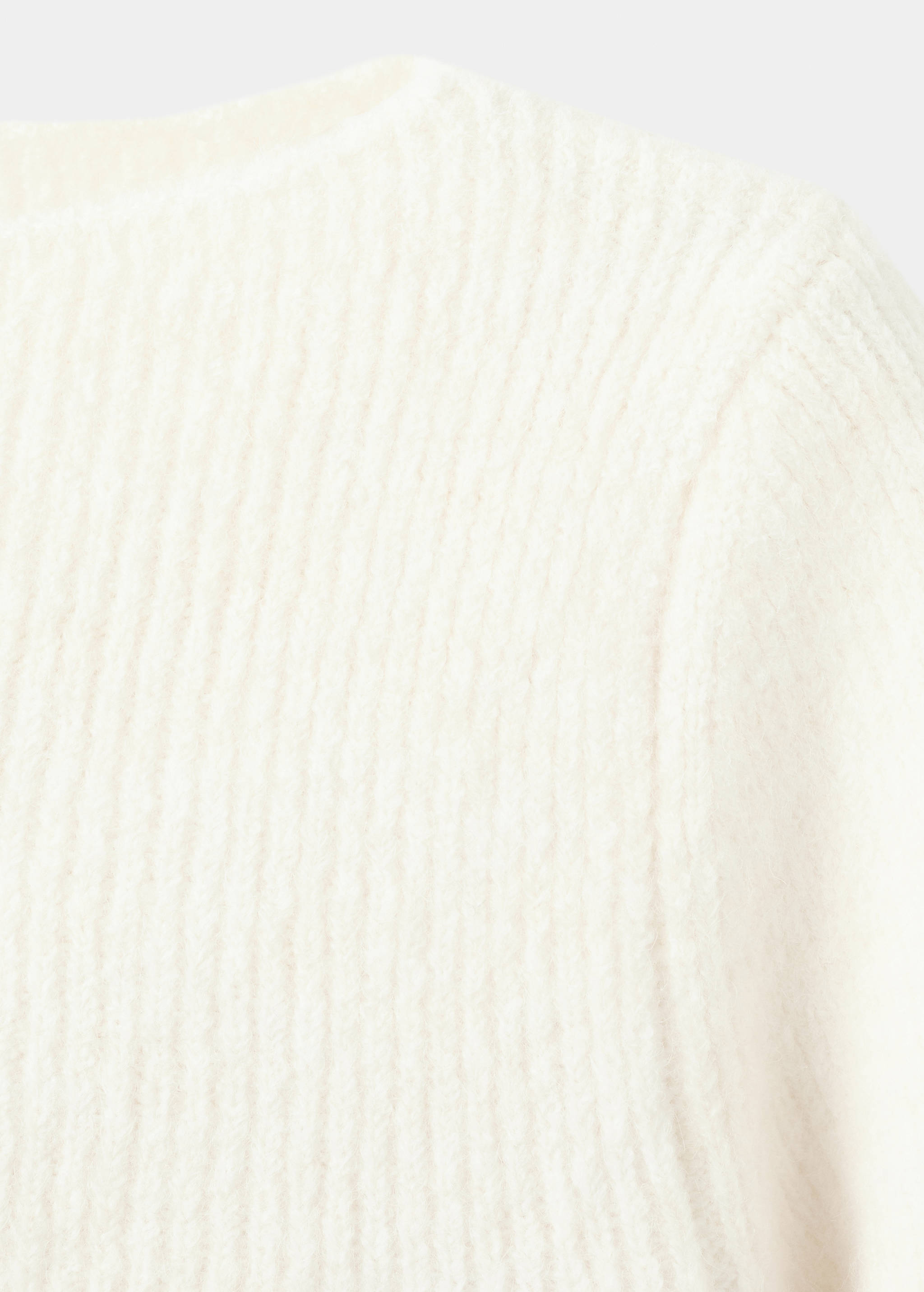 Knitted ribbed sweater - Details of the article 8
