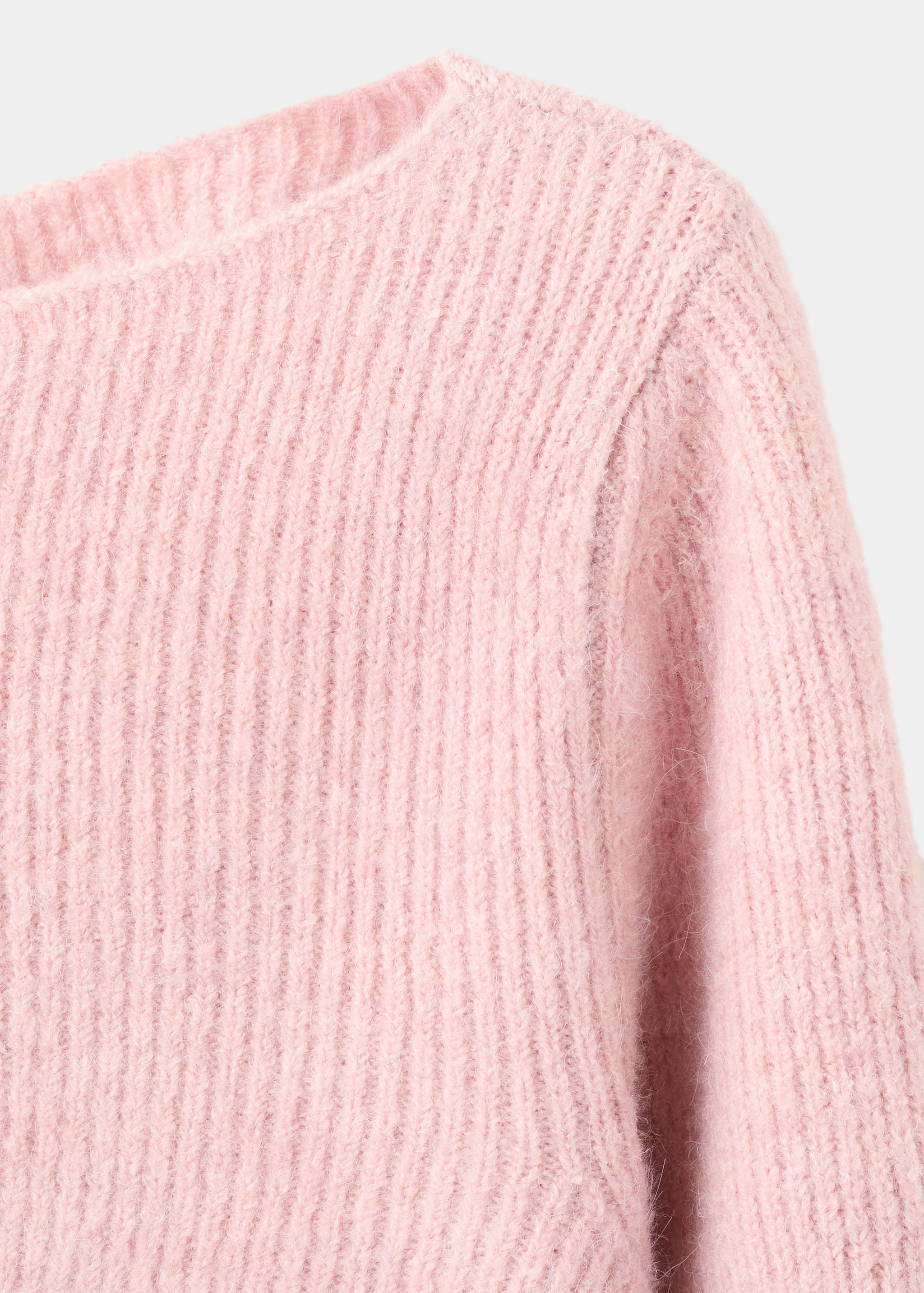 Knitted ribbed sweater - Details of the article 8