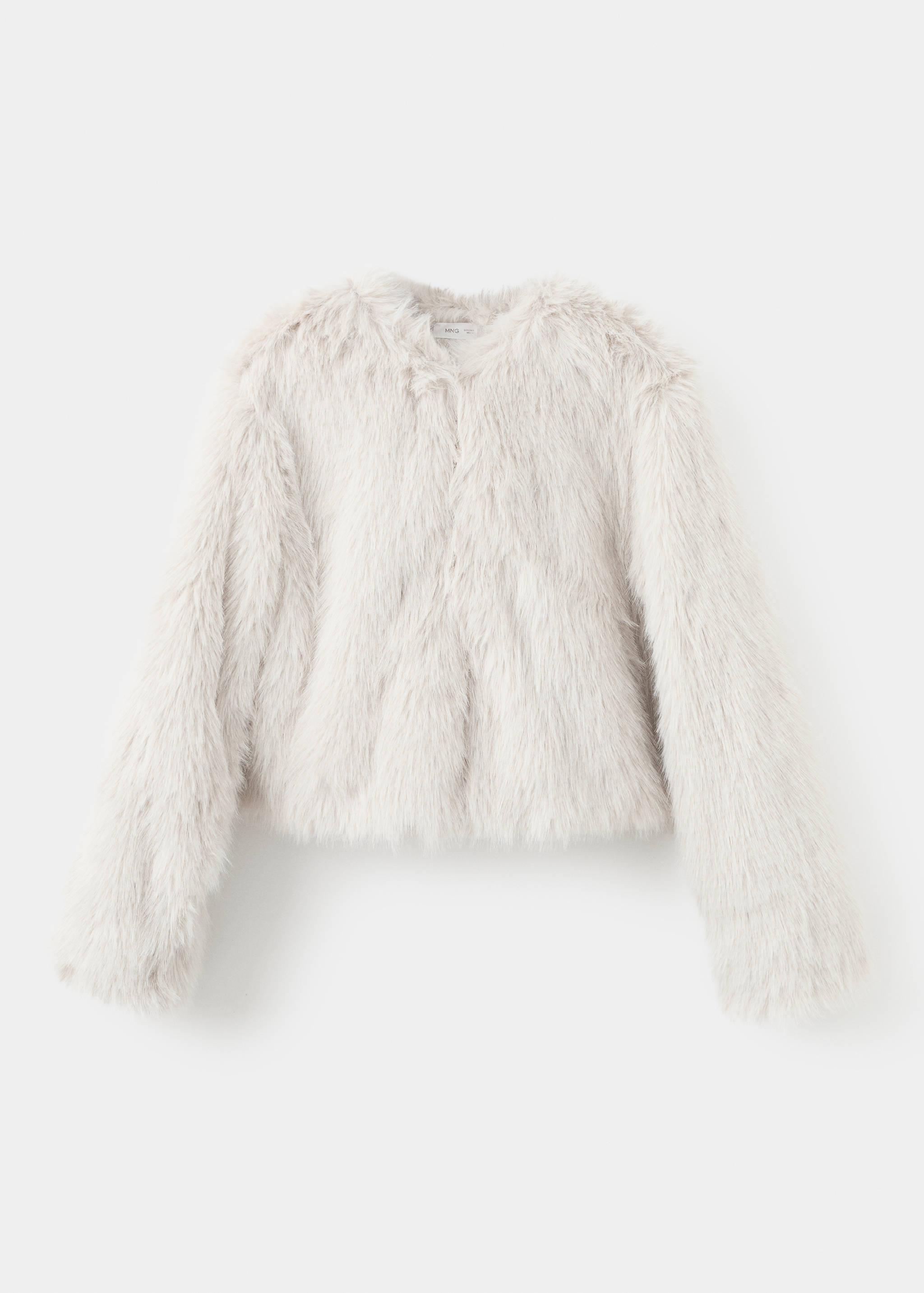 Fur-effect coat - Article without model