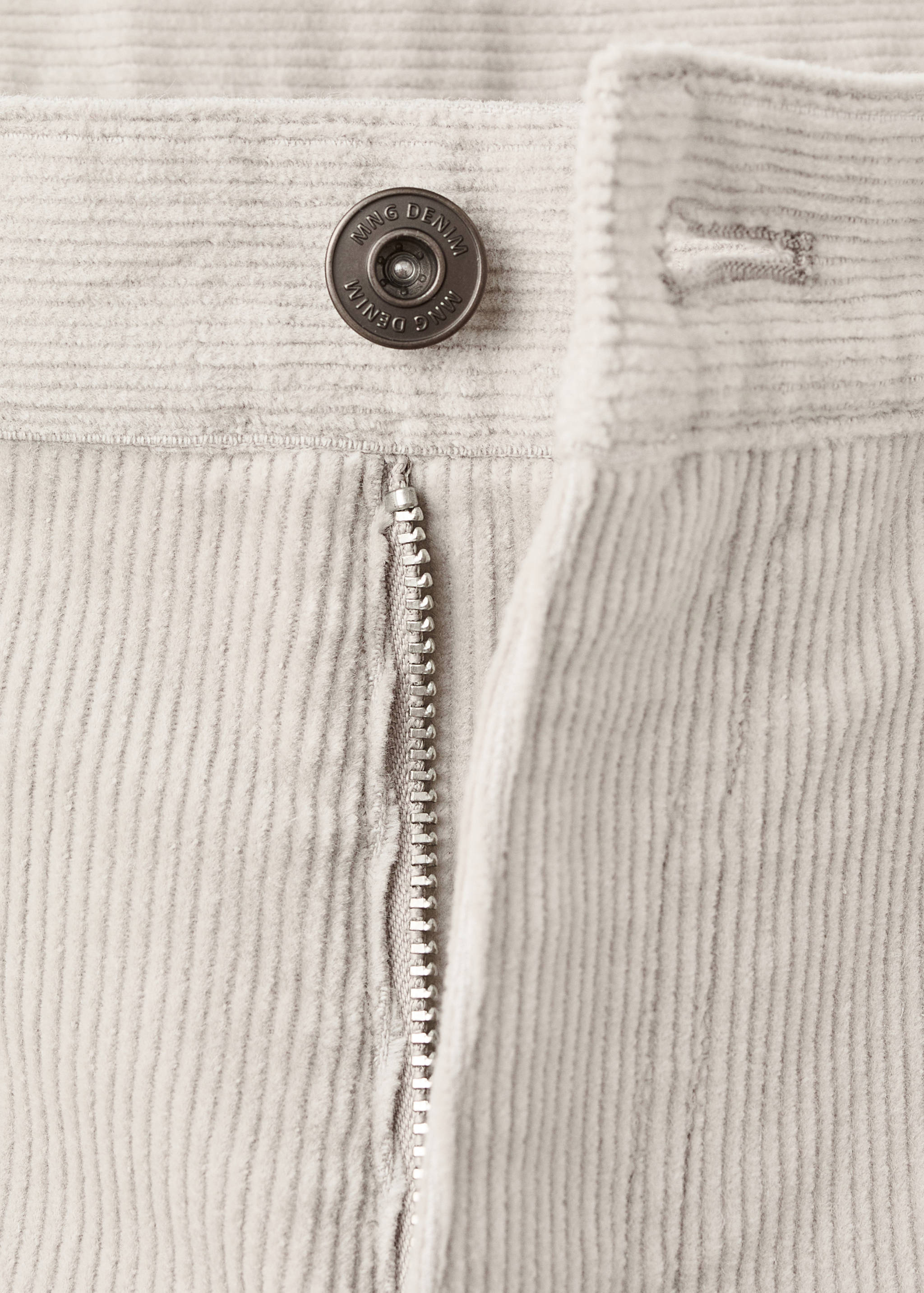 Corduroy regular-fit pants - Details of the article 8