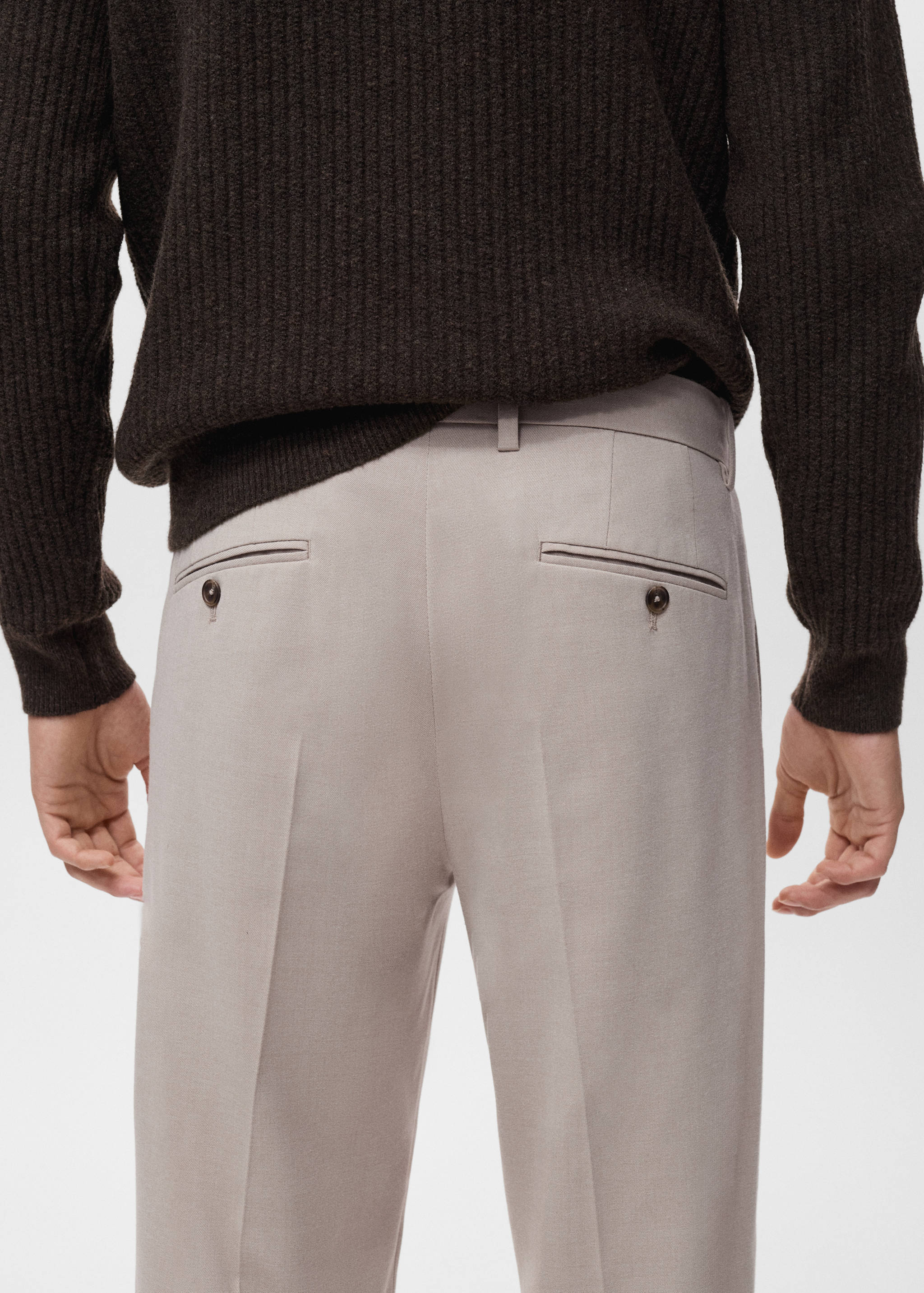 Струящиеся брюки regular fit - Деталь изделия 6