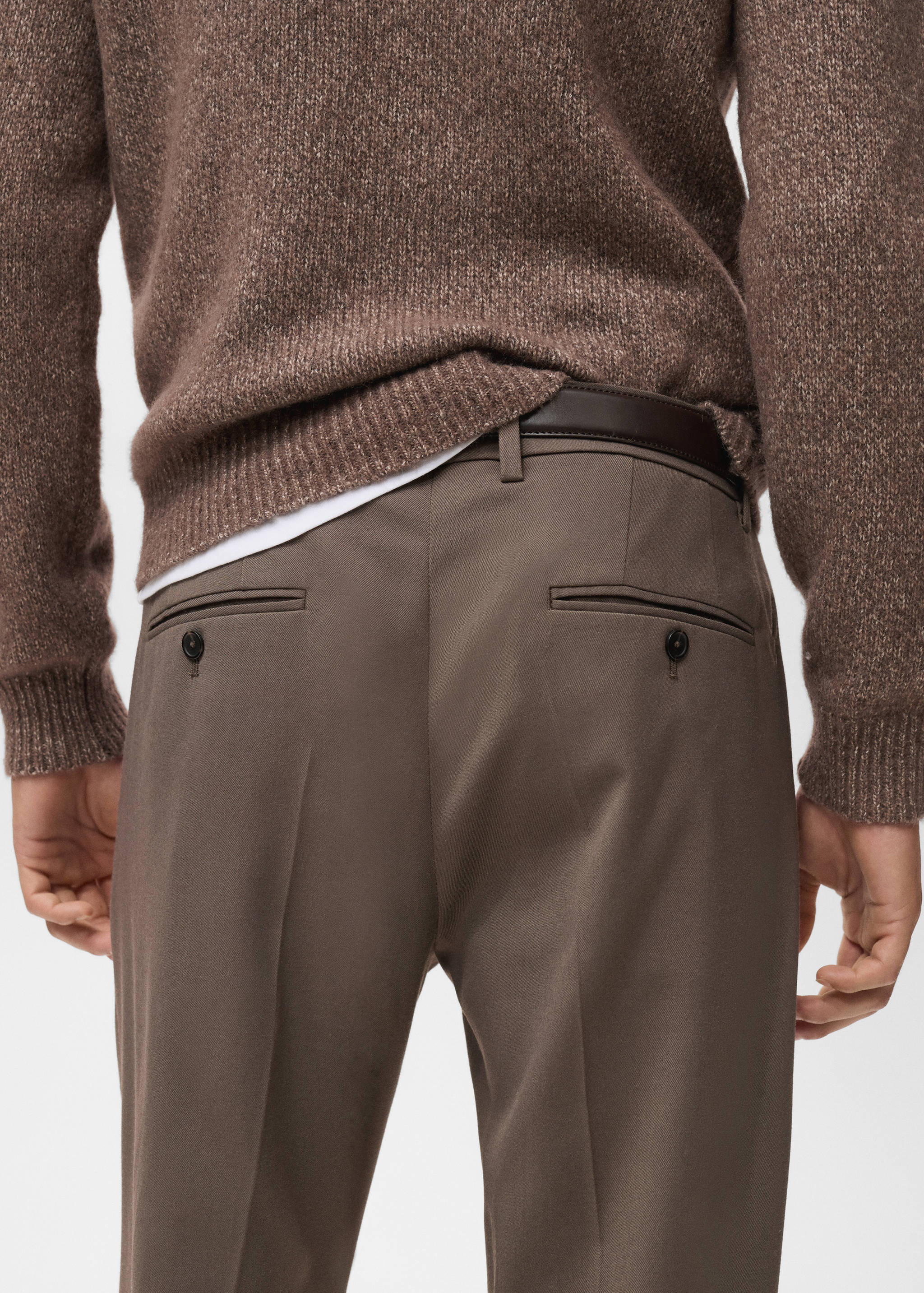 Струящиеся брюки regular fit - Деталь изделия 6