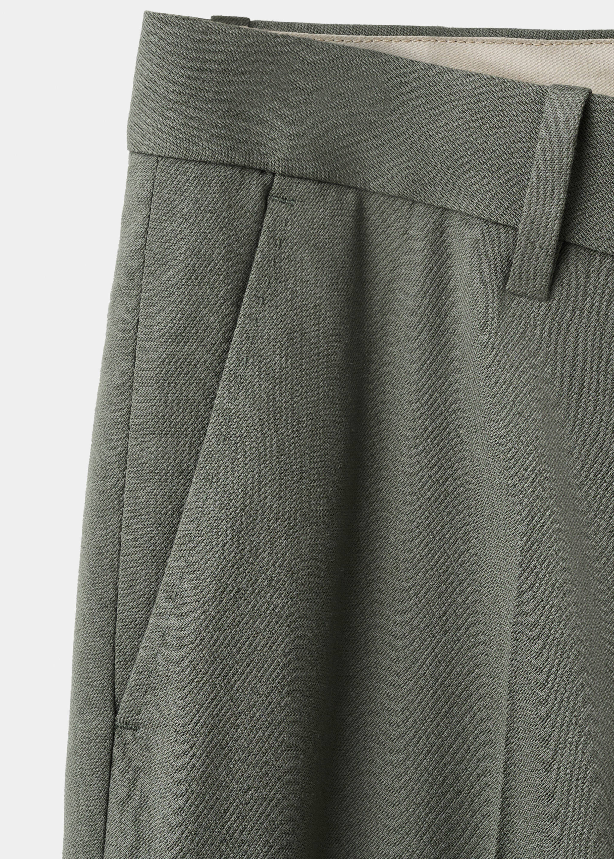 Струящиеся брюки regular fit - Деталь изделия 0