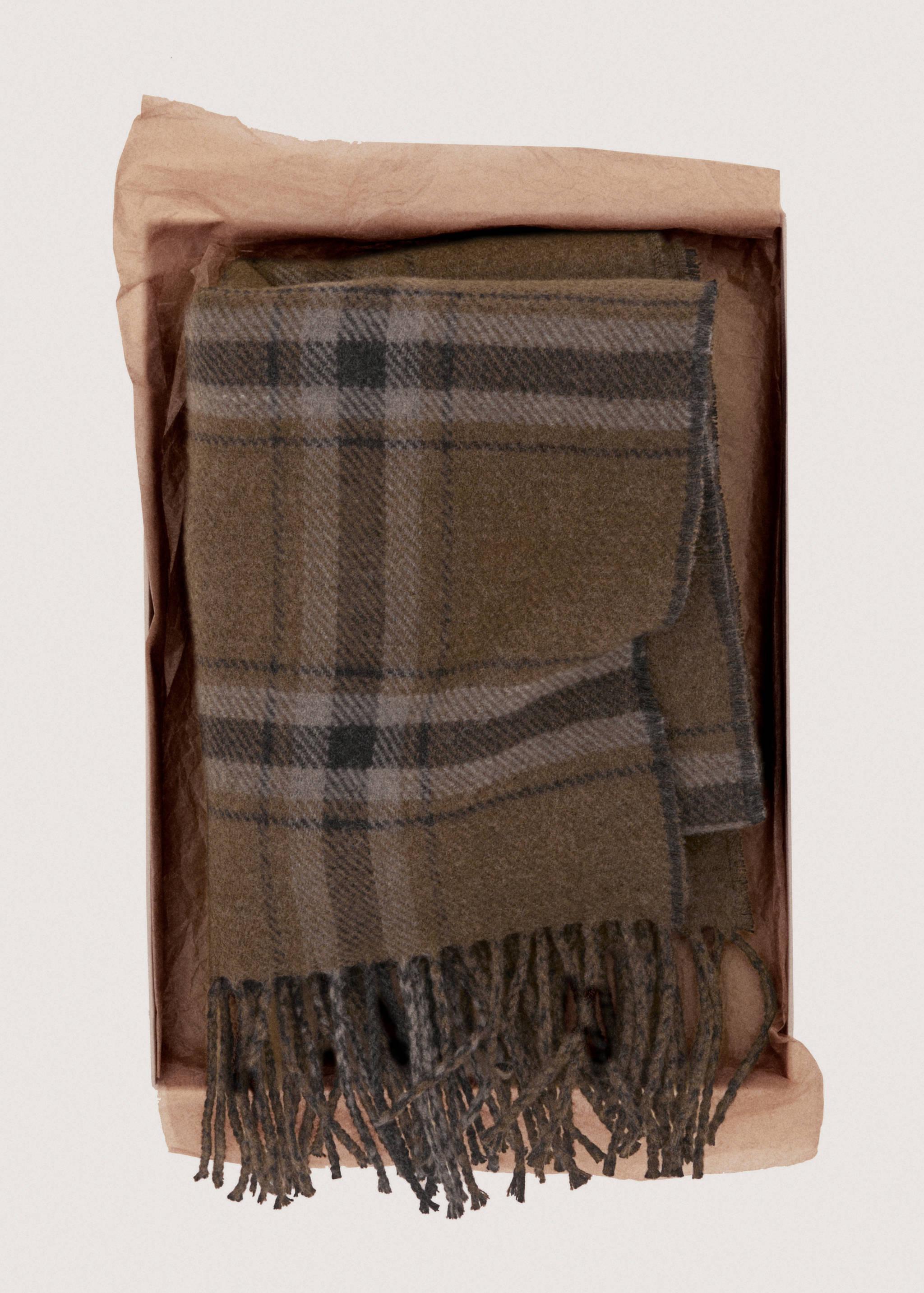 Écharpe carreaux écossais franges - Détail de l'article 9