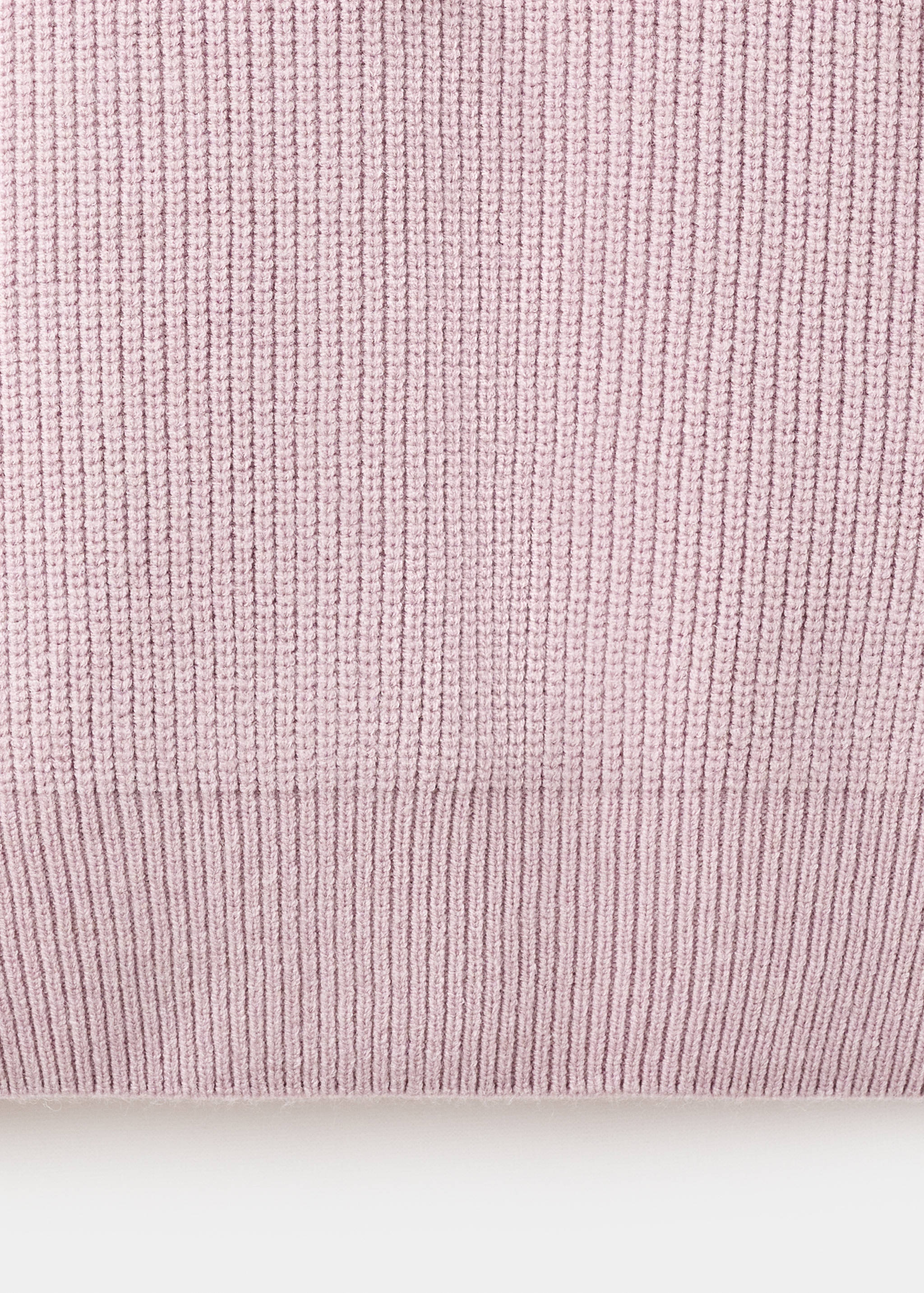 Knitted ribbed sweater - Details of the article 0