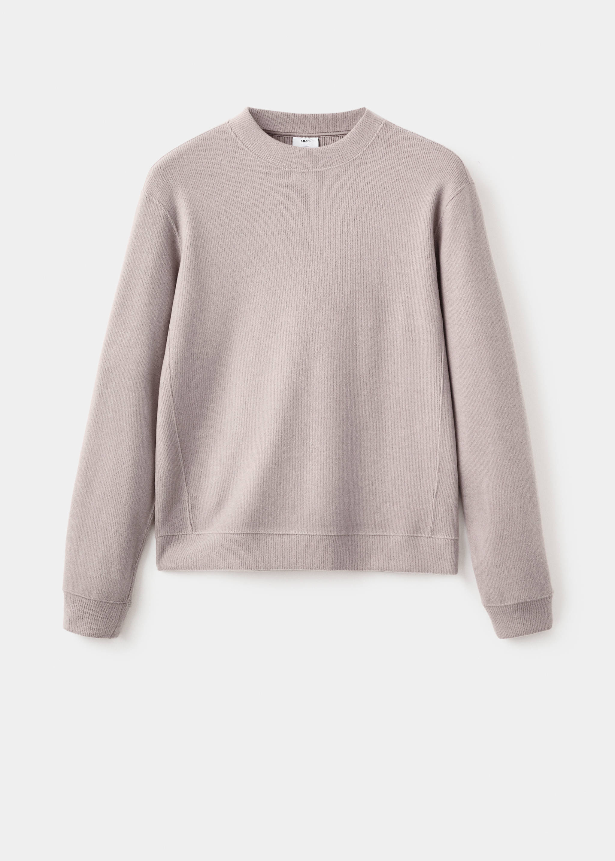 Sweat en maille regular fit - Article sans modèle