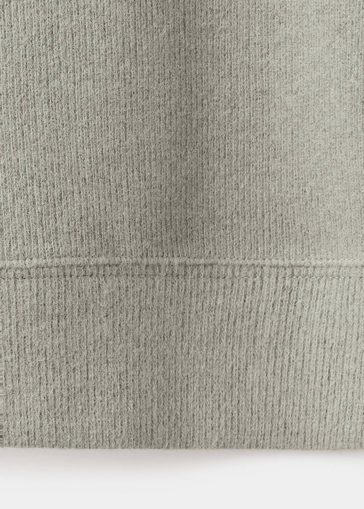 Regular-fit knitted sweatshirt — Pastel Green