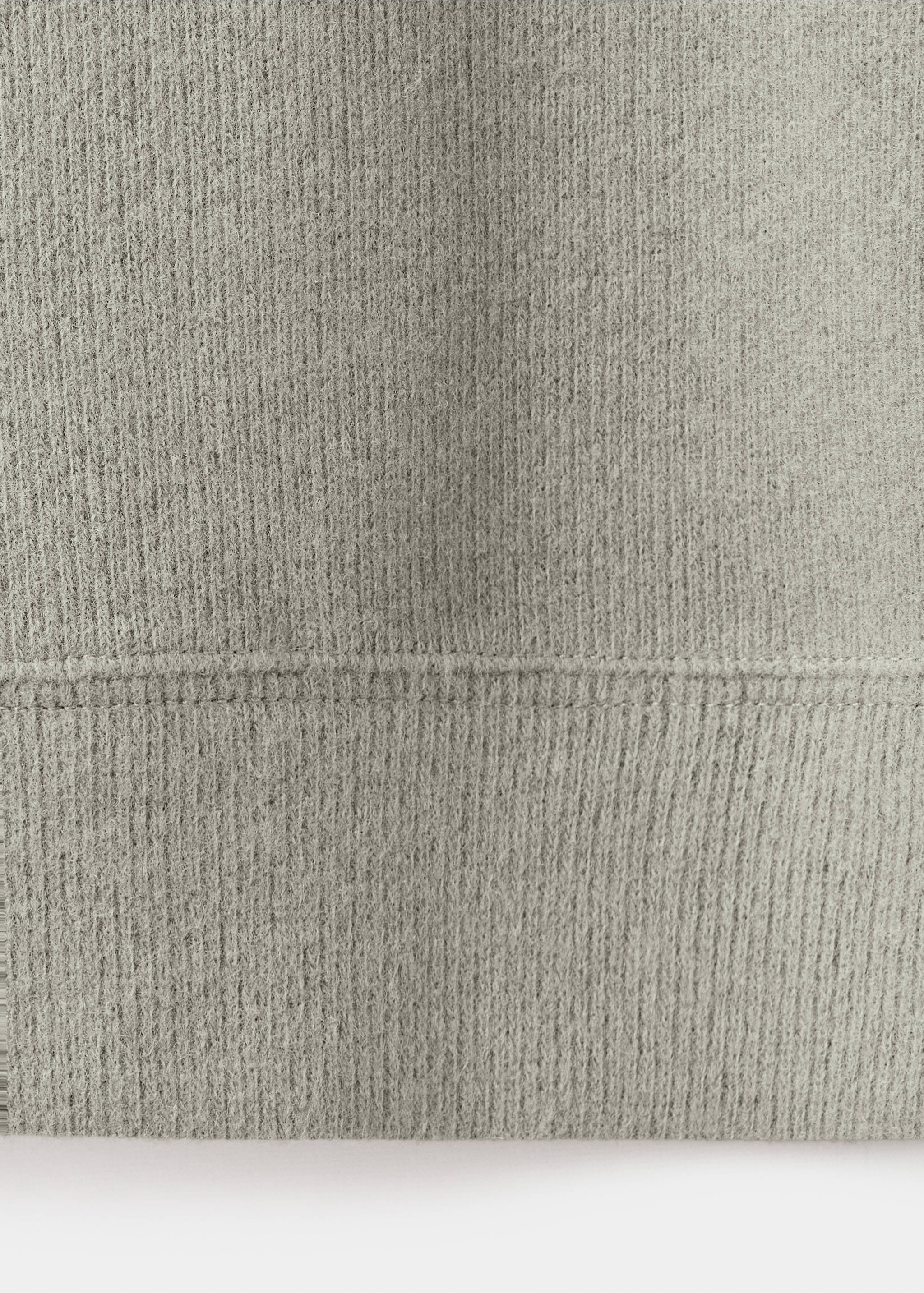 Sudadera punto regular fit - Detalle del artículo 0, Verde pastel. Ref: 17007902-00.
