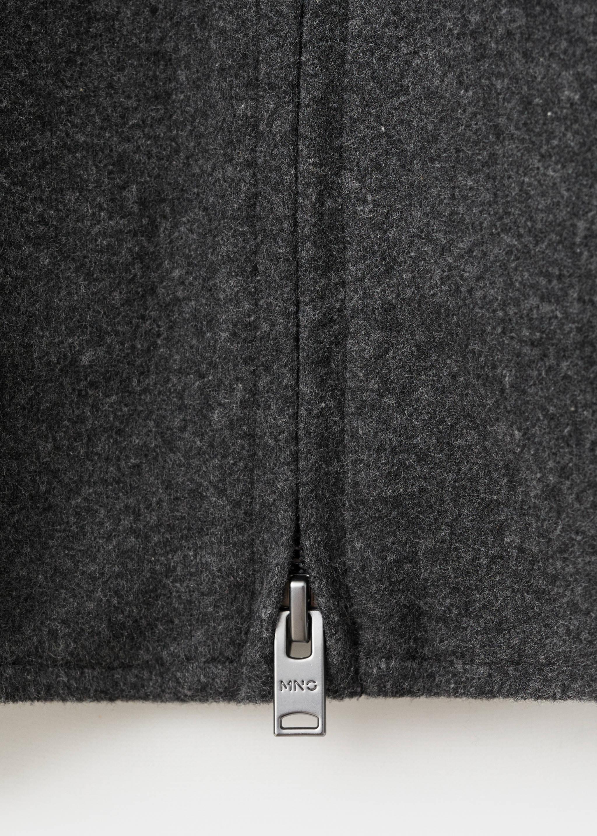 Chaqueta cremallera regular fit - Detalle del artículo 8
