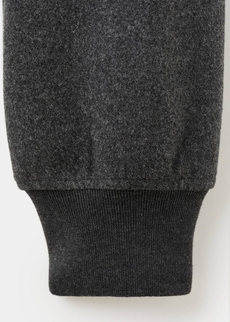 Regular-fit jacket with zip — Dark Heather Grey