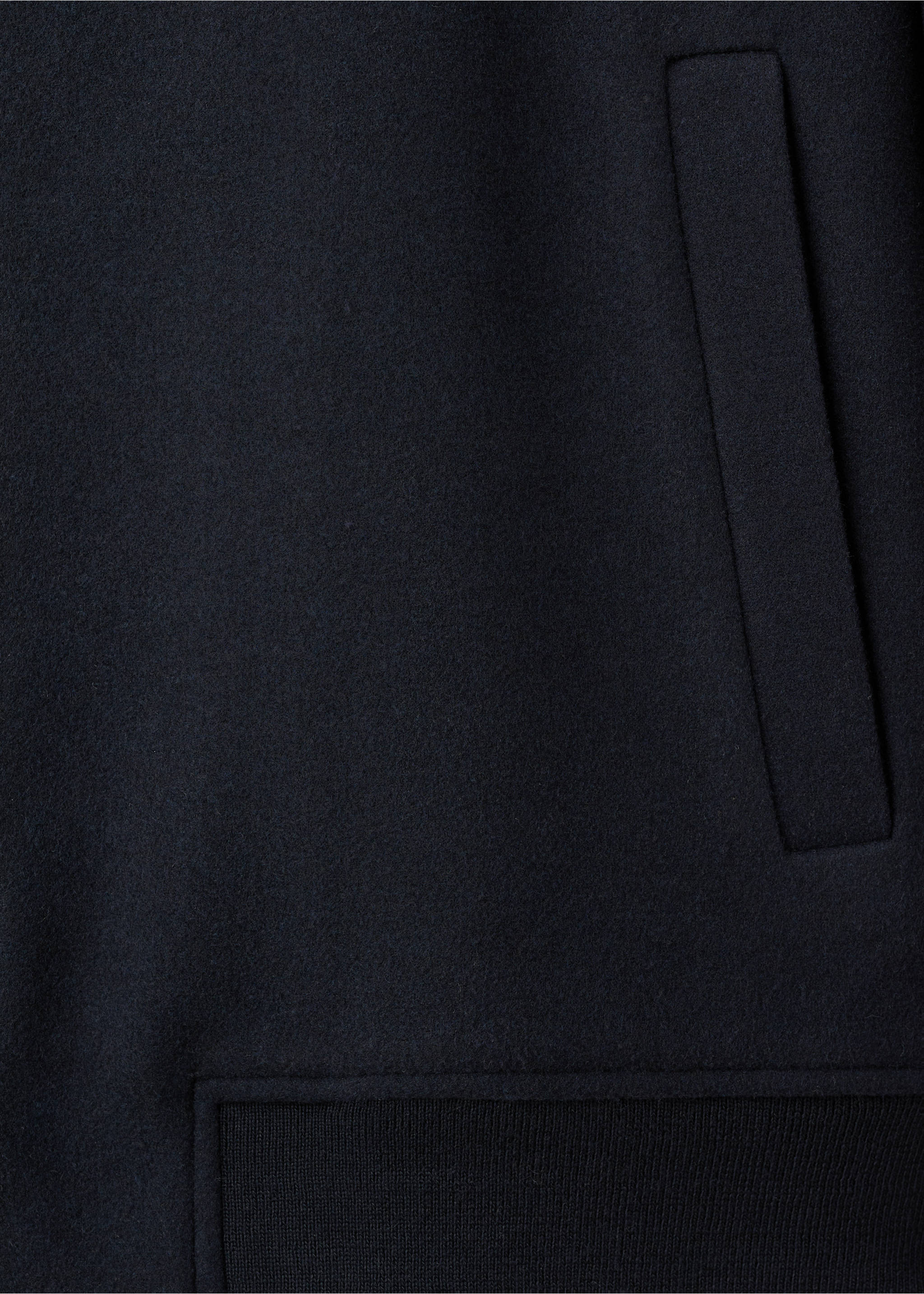 سترة بومبر بسحاب - تفاصيل المنتج 0, أزرق غامق. Ref: 17007905-00.