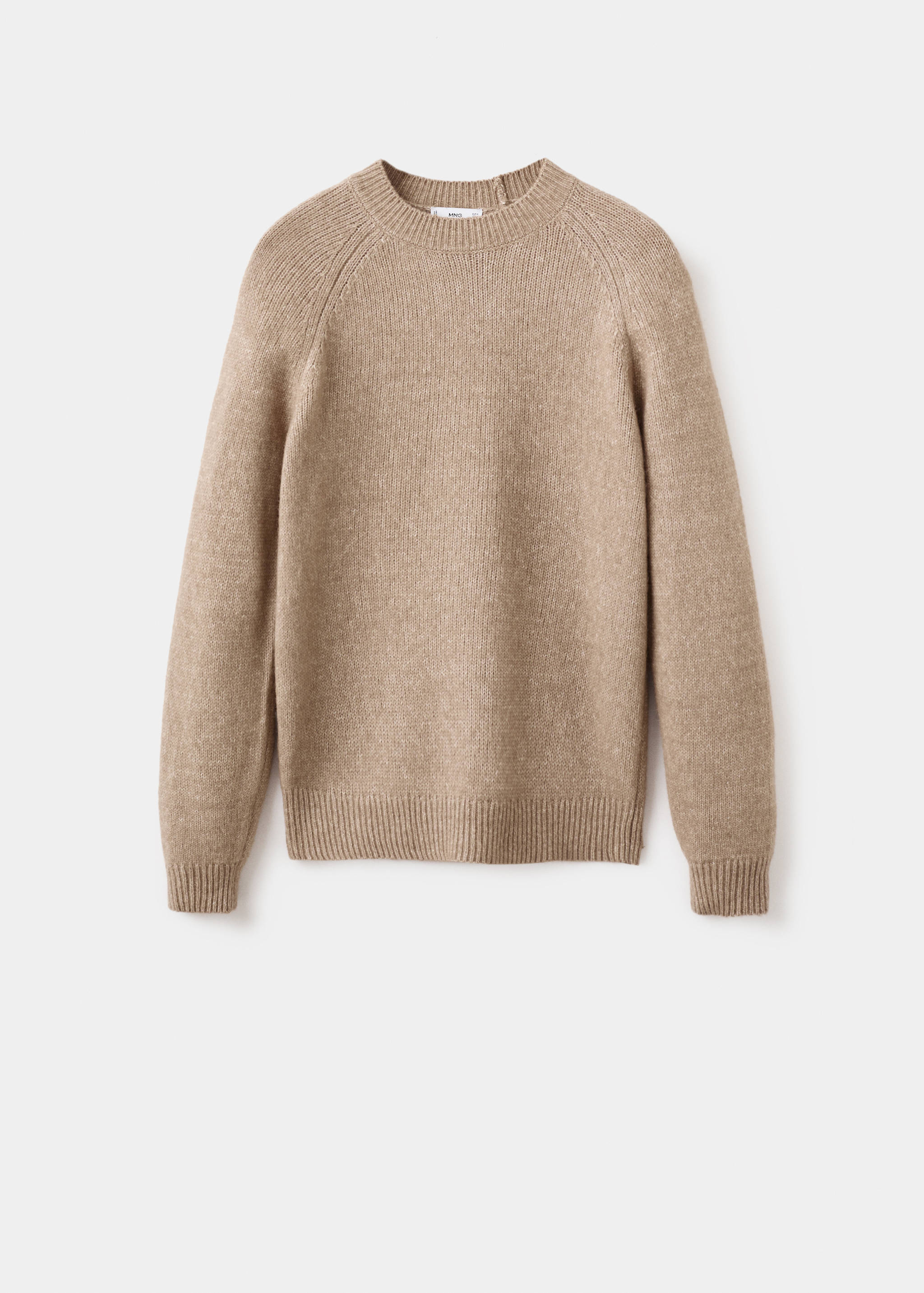 Fine-knit wool-blend sweater - Article without model