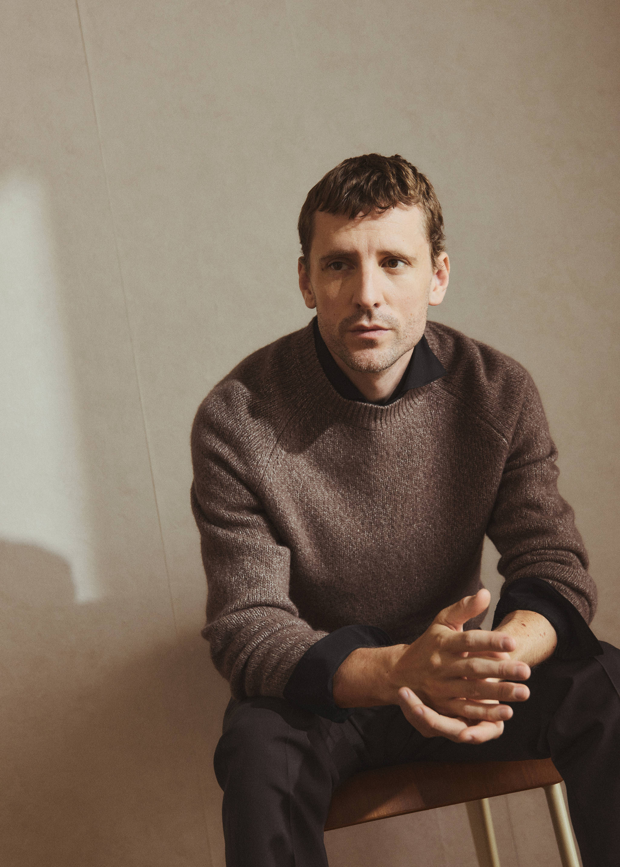 Fine-knit wool-blend sweater - Details of the article 3