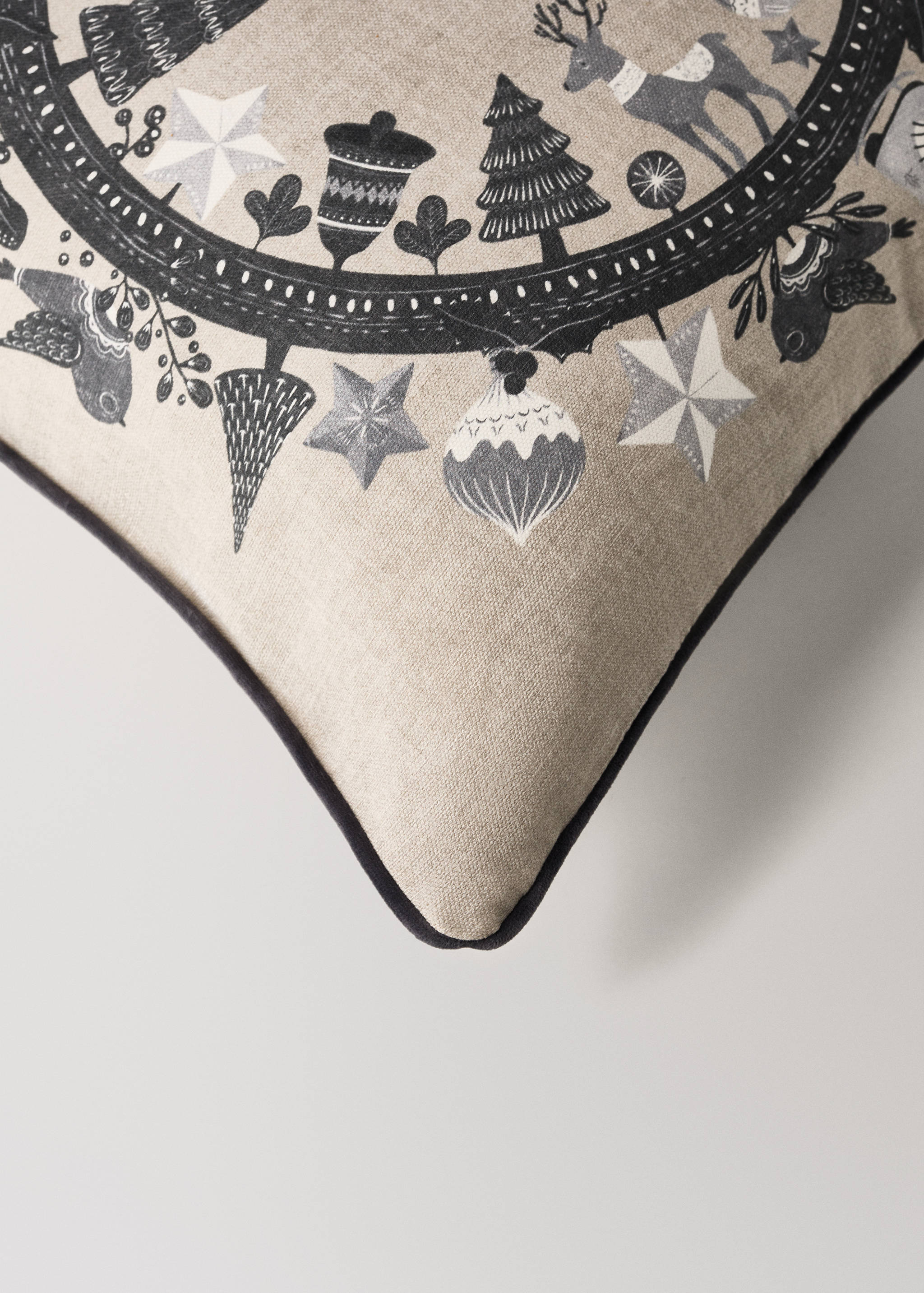 Husă de pernă pentru copii, model scandinav, 30x40 cm - Detaliu al articolului 4