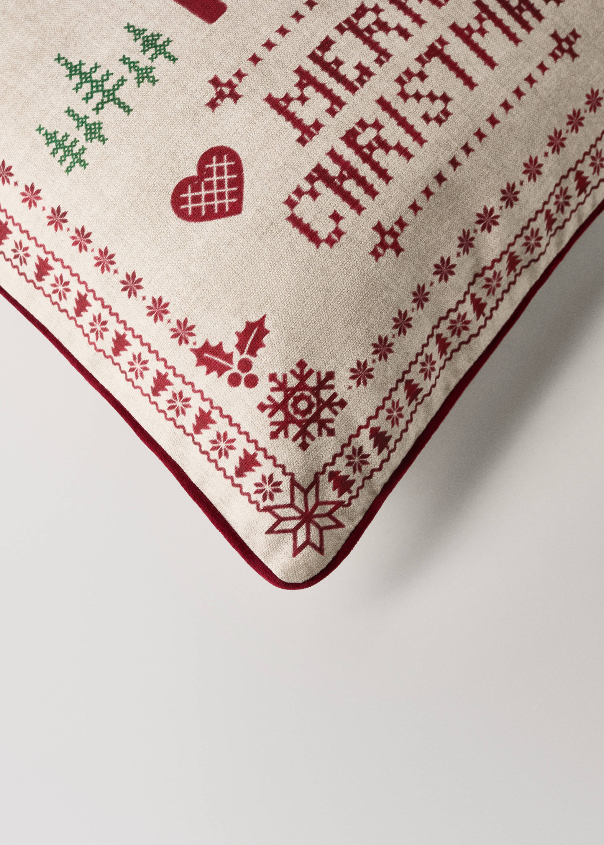 Kuddfodral med julmotiv till barn 40x60 cm - Detaljer om artikeln 4