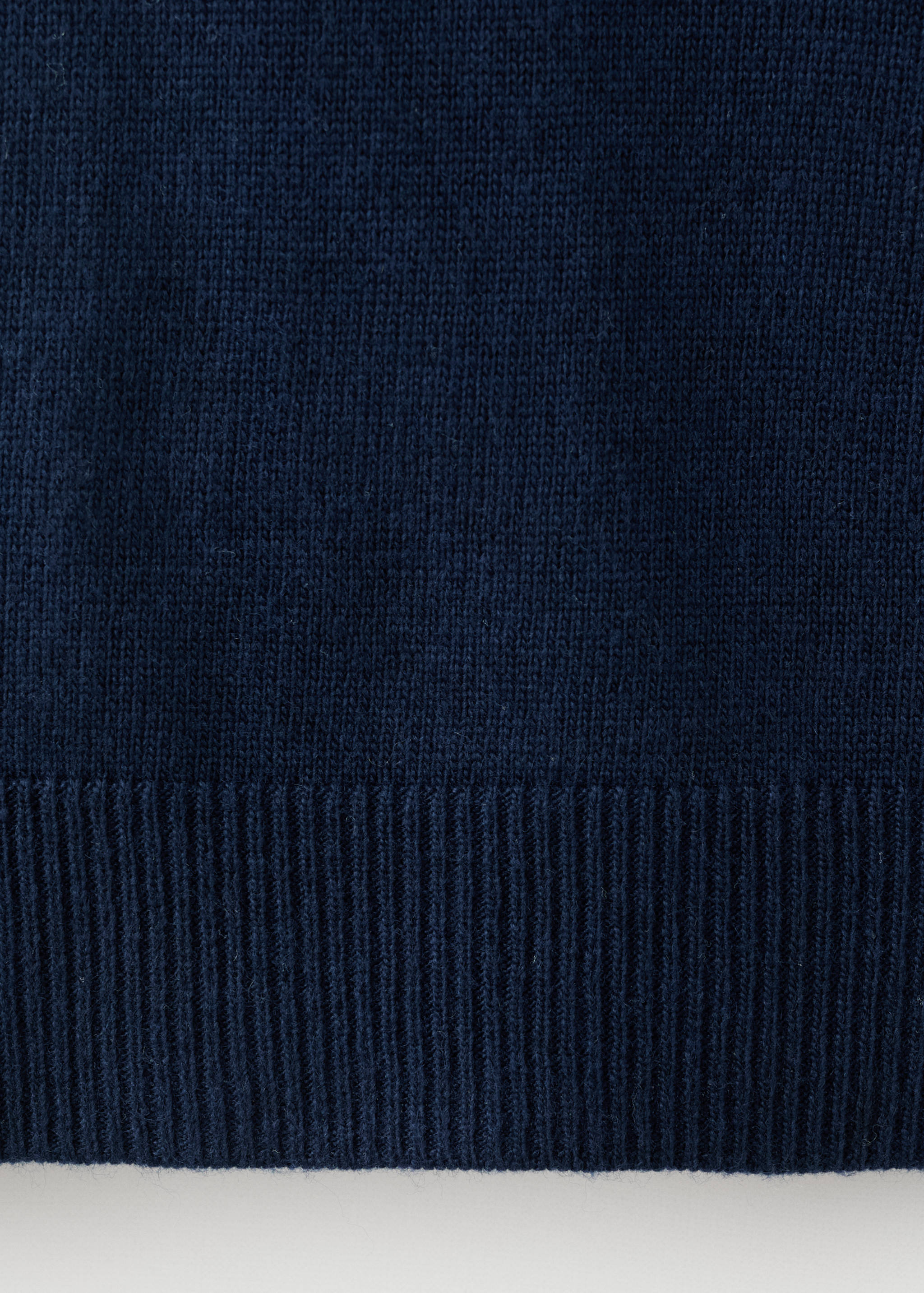 Knitted polo-neck sweater - Details of the article 0