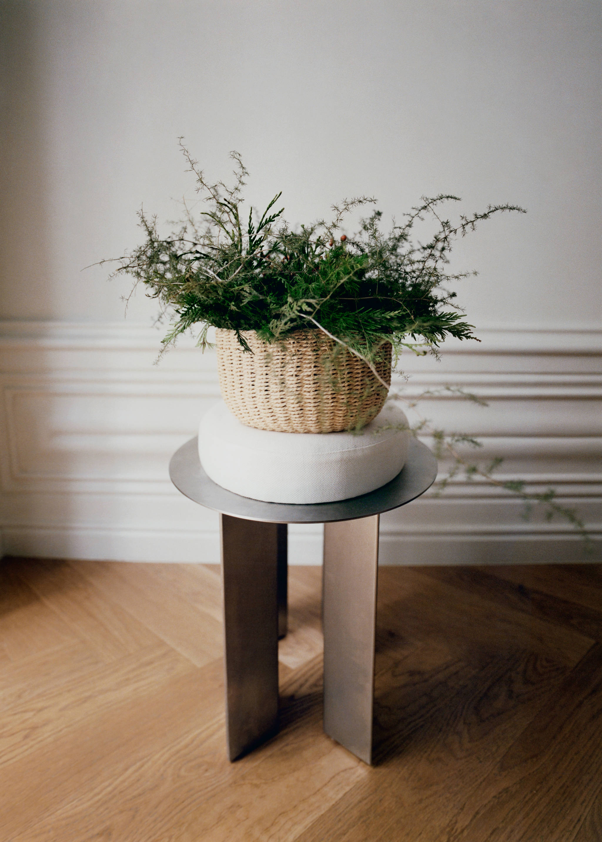 Okrągły koszyk z wikliny papierowej - Szczegóły artykułu 6