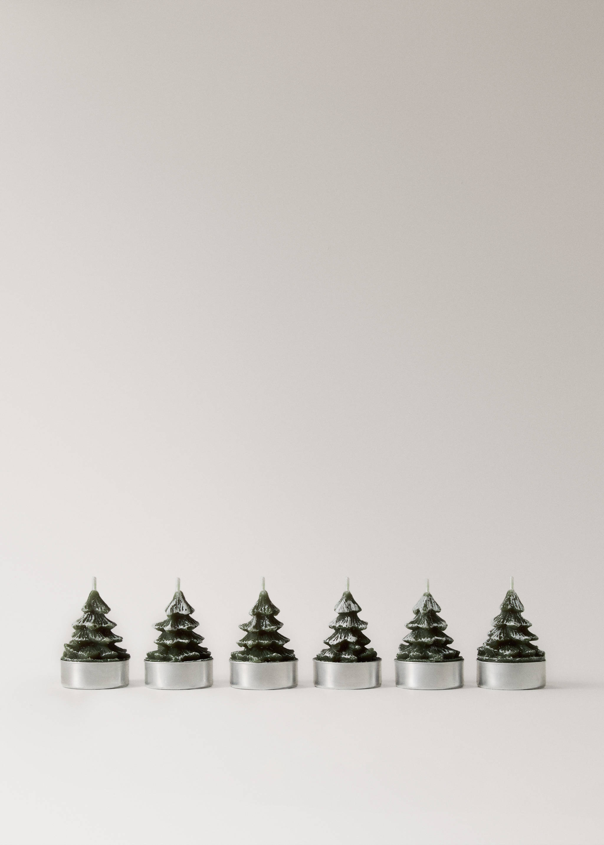 Dekorative Kerzen, Baum, 6 Stück - Artikel ohne Model