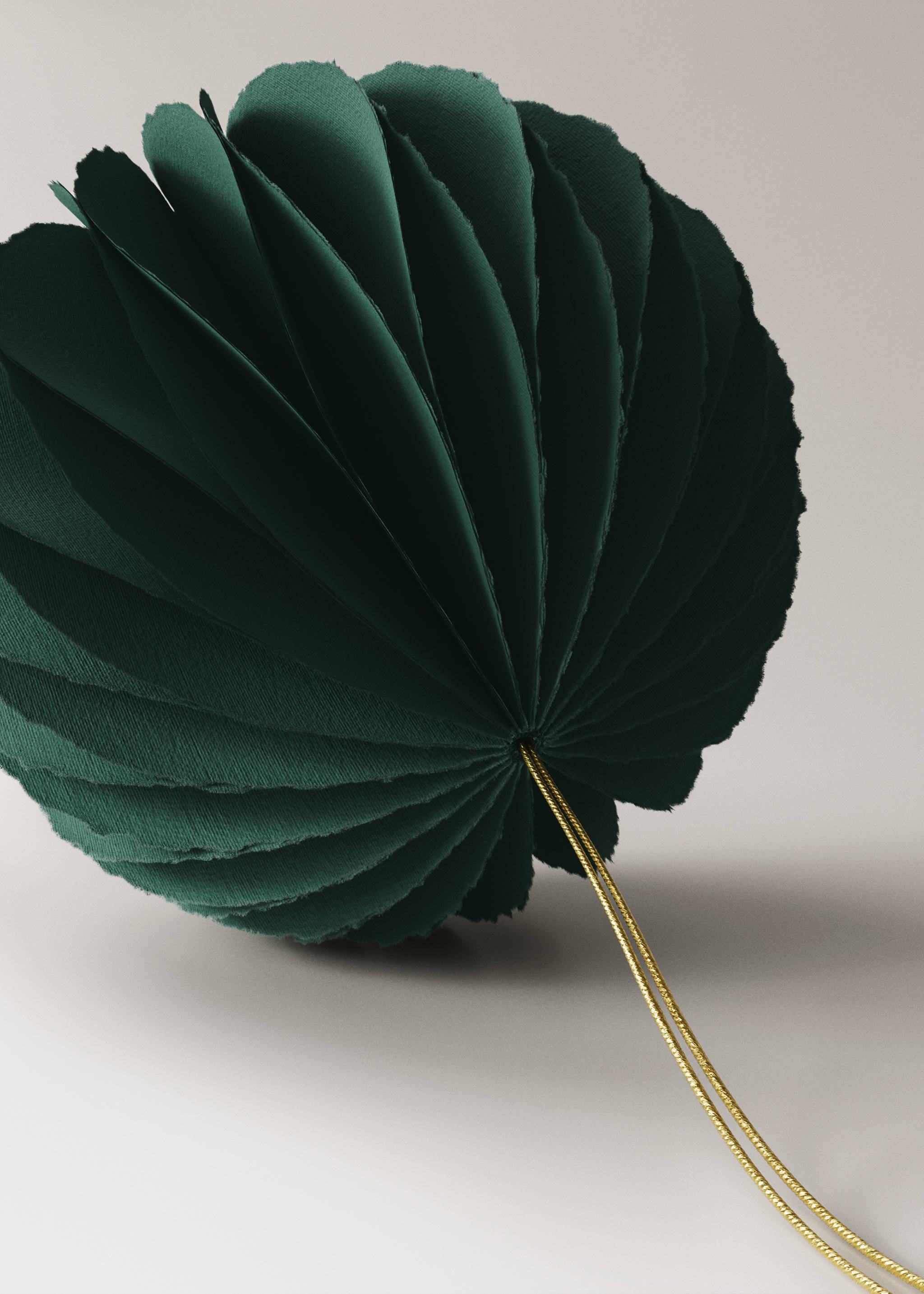 Spherical paper tree decoration - Details of the article 1