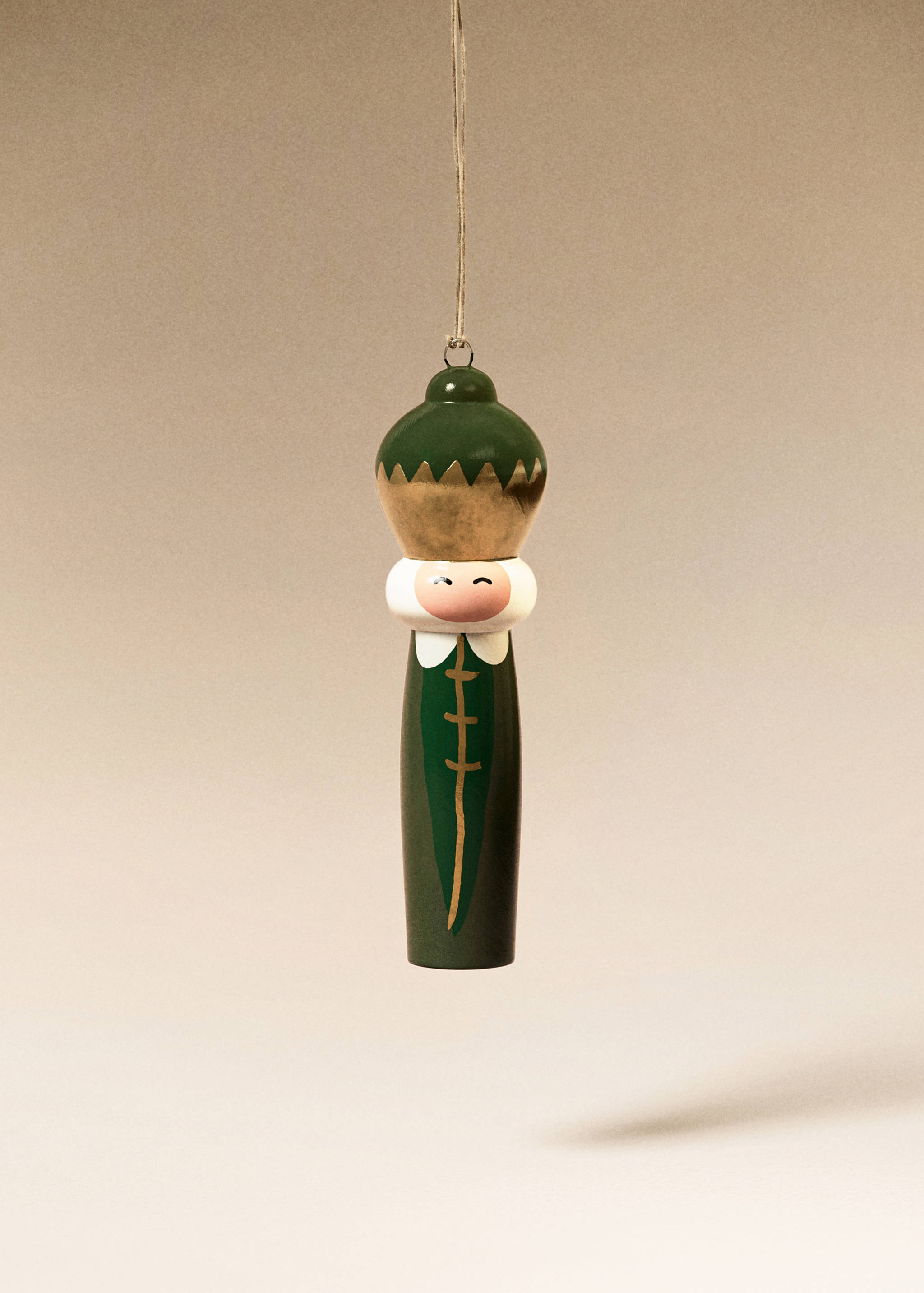 Ornament Regele Melchior din 100% lemn - Plan general