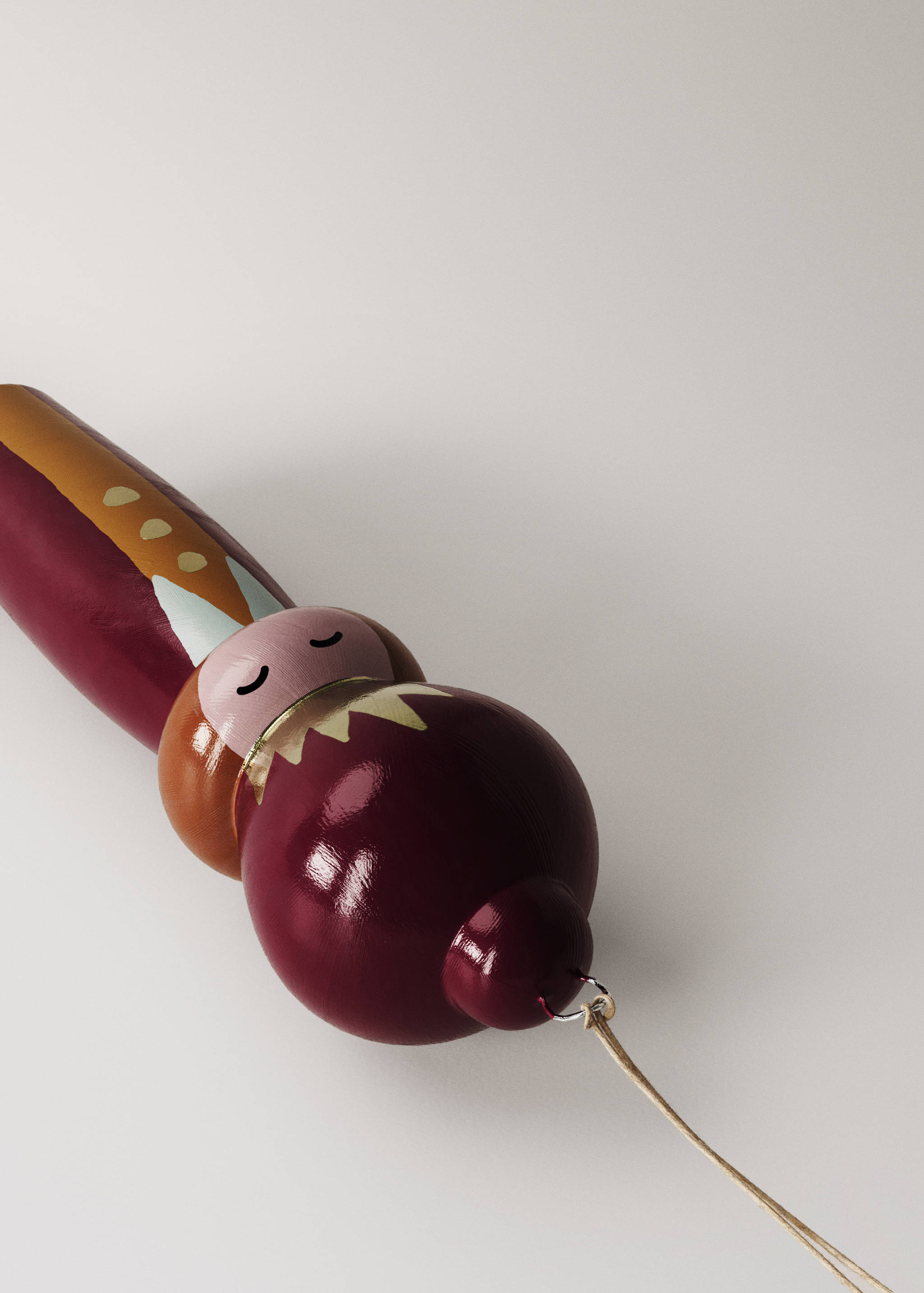 100% wood King Gaspar decoration - Details of the article 1