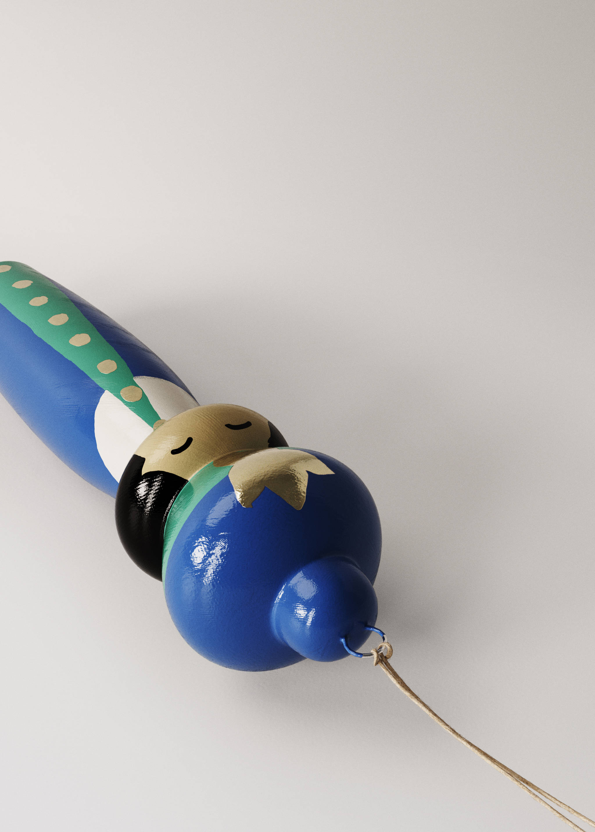 100% wood King Baltasar decoration - Details of the article 1