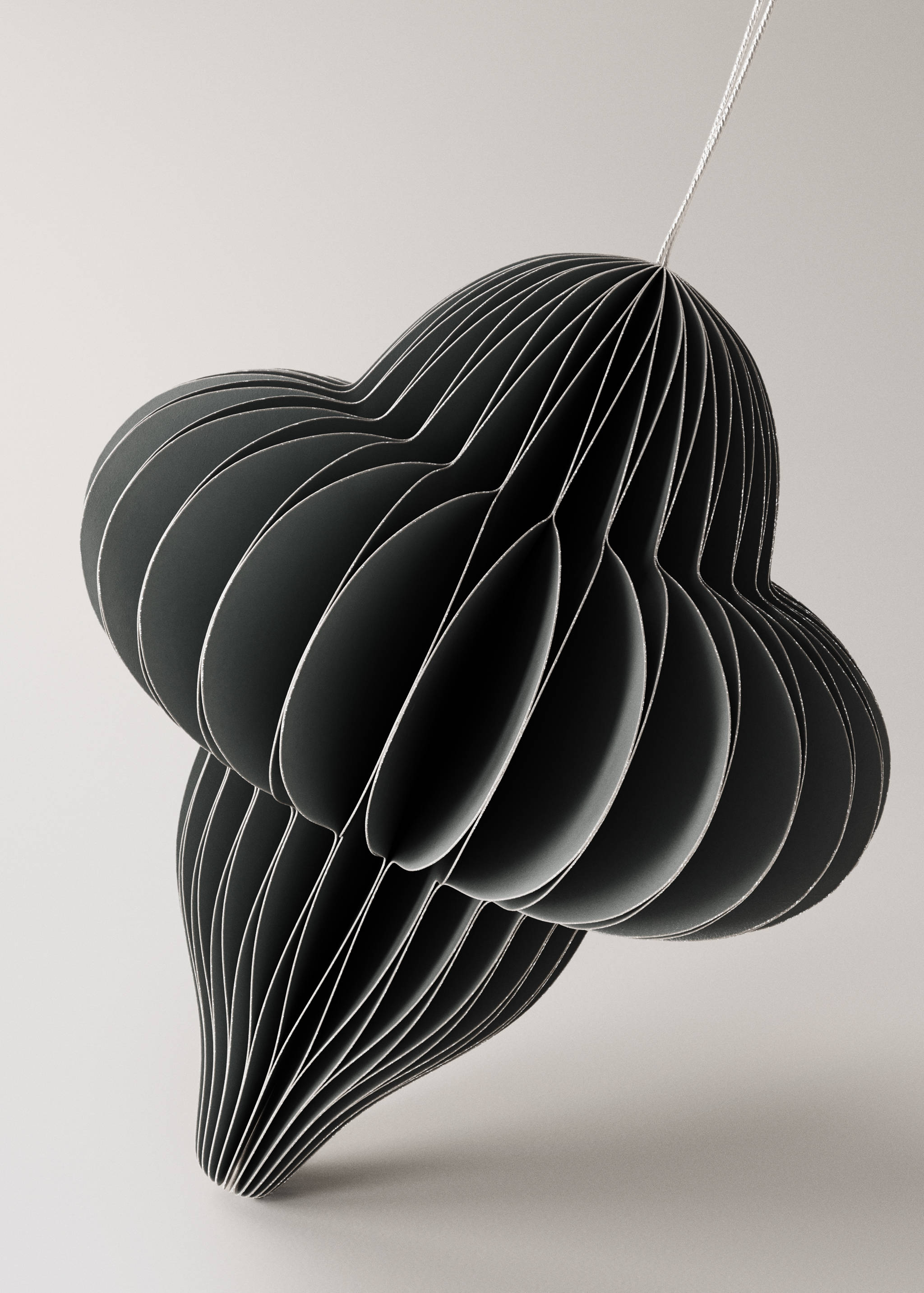 Medium paper tree decorations - Details of the article 2