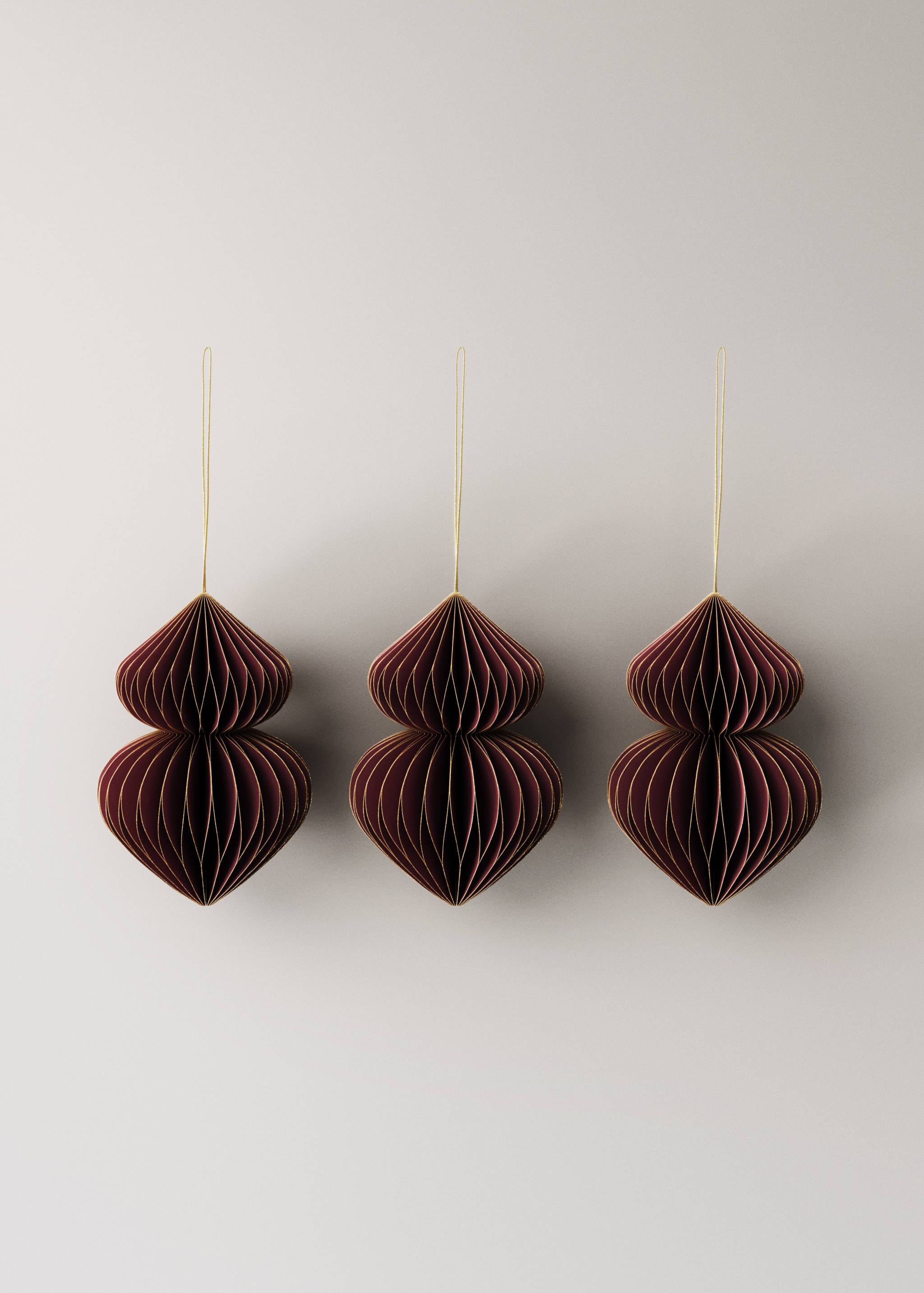 Paper tree decorations - Article without model