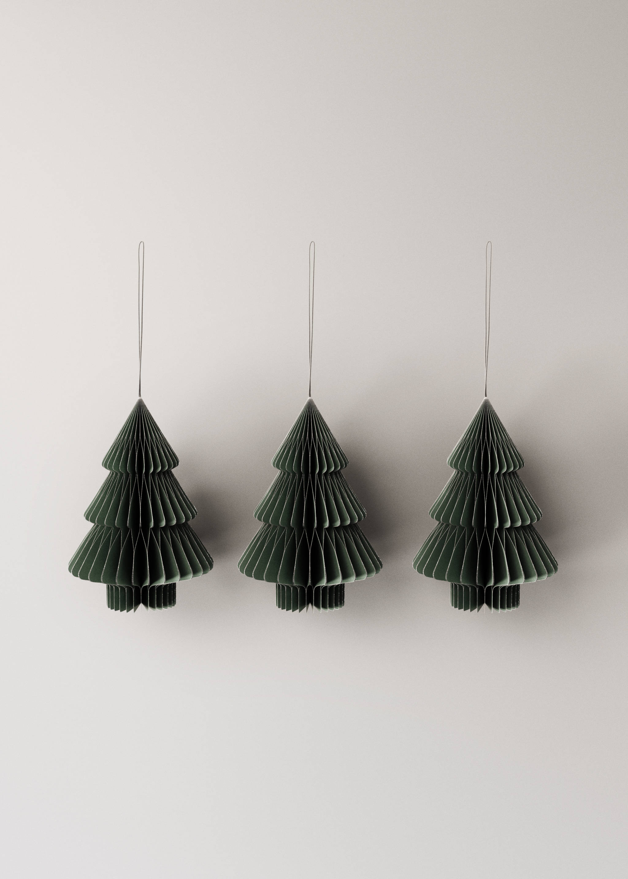 Paper tree decorations - Article without model