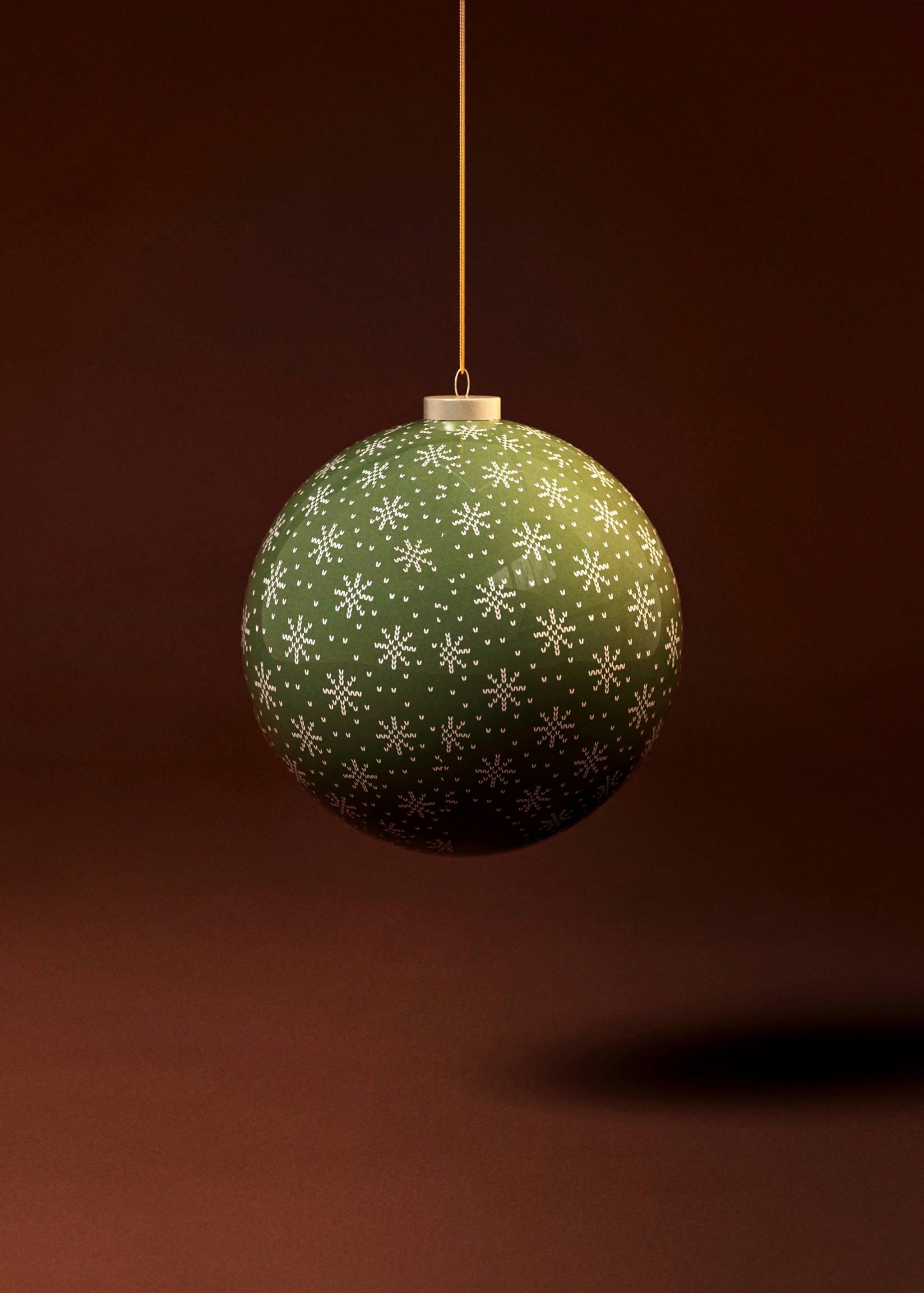 Décorations  boules motifs de Noël - Plan général