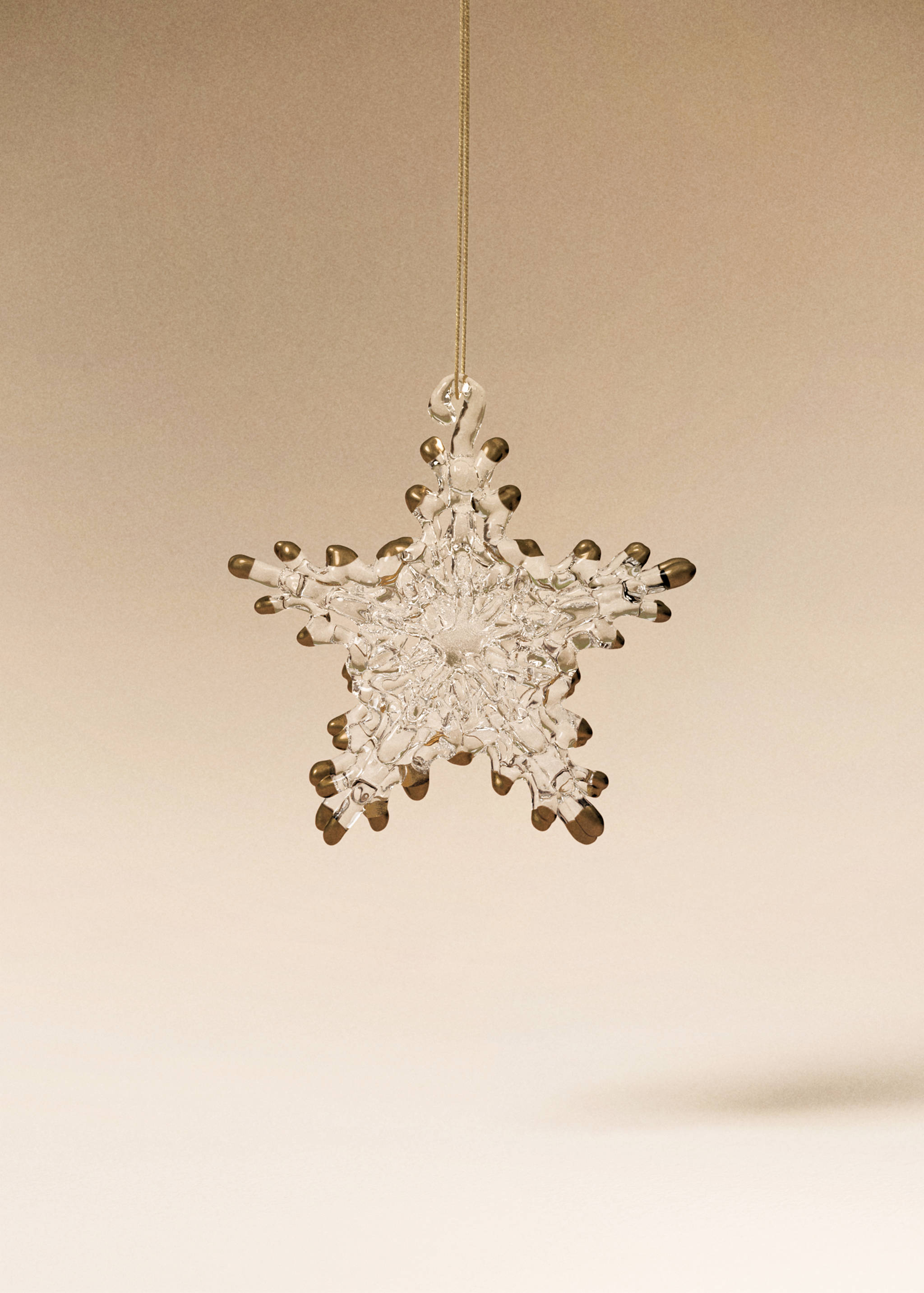 Weihnachtsdeko Stern aus Borosilikat - Allgemeine Ansicht