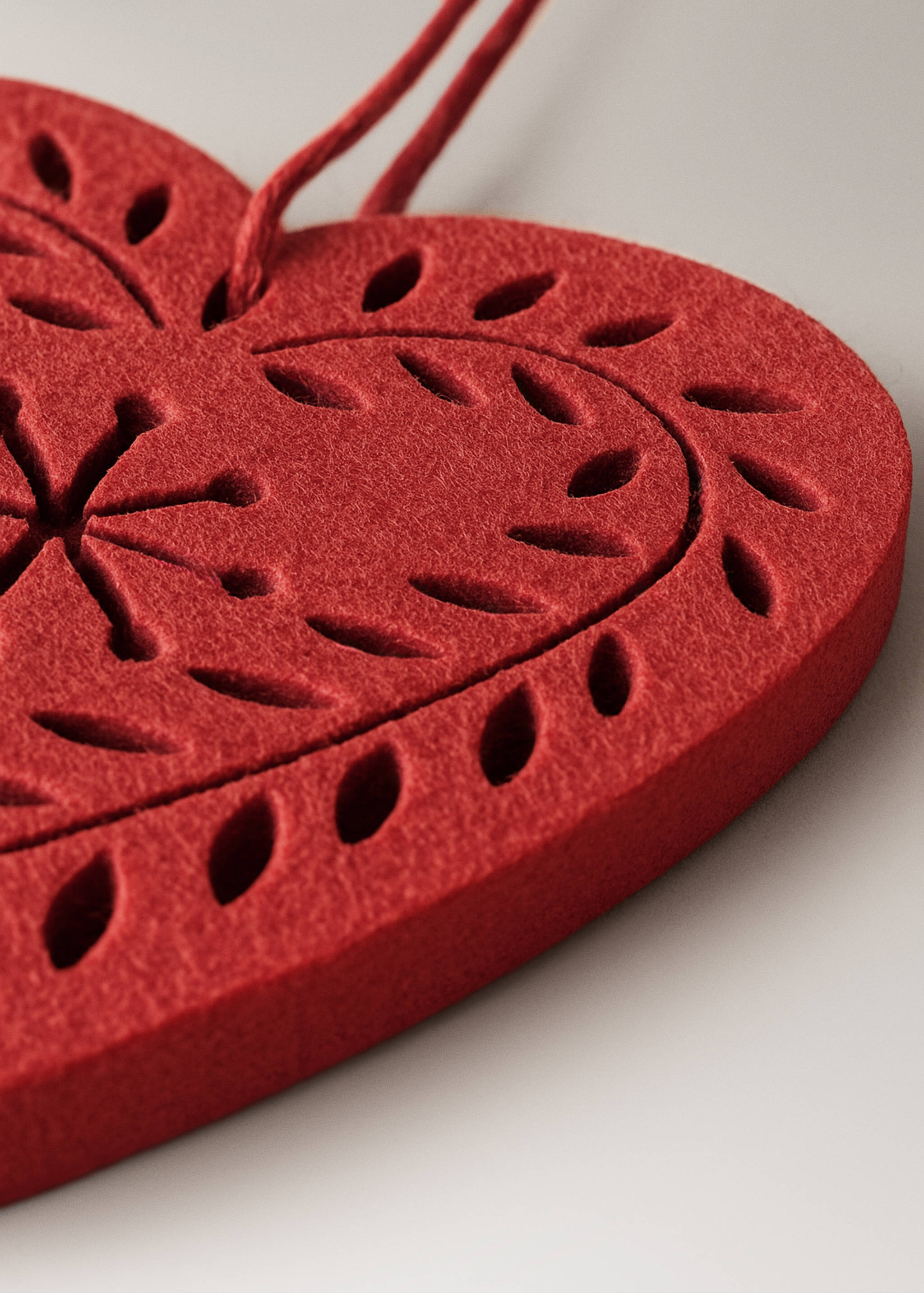 Juletrepynt i filt, 9 stk - Artikkeldetalj 2