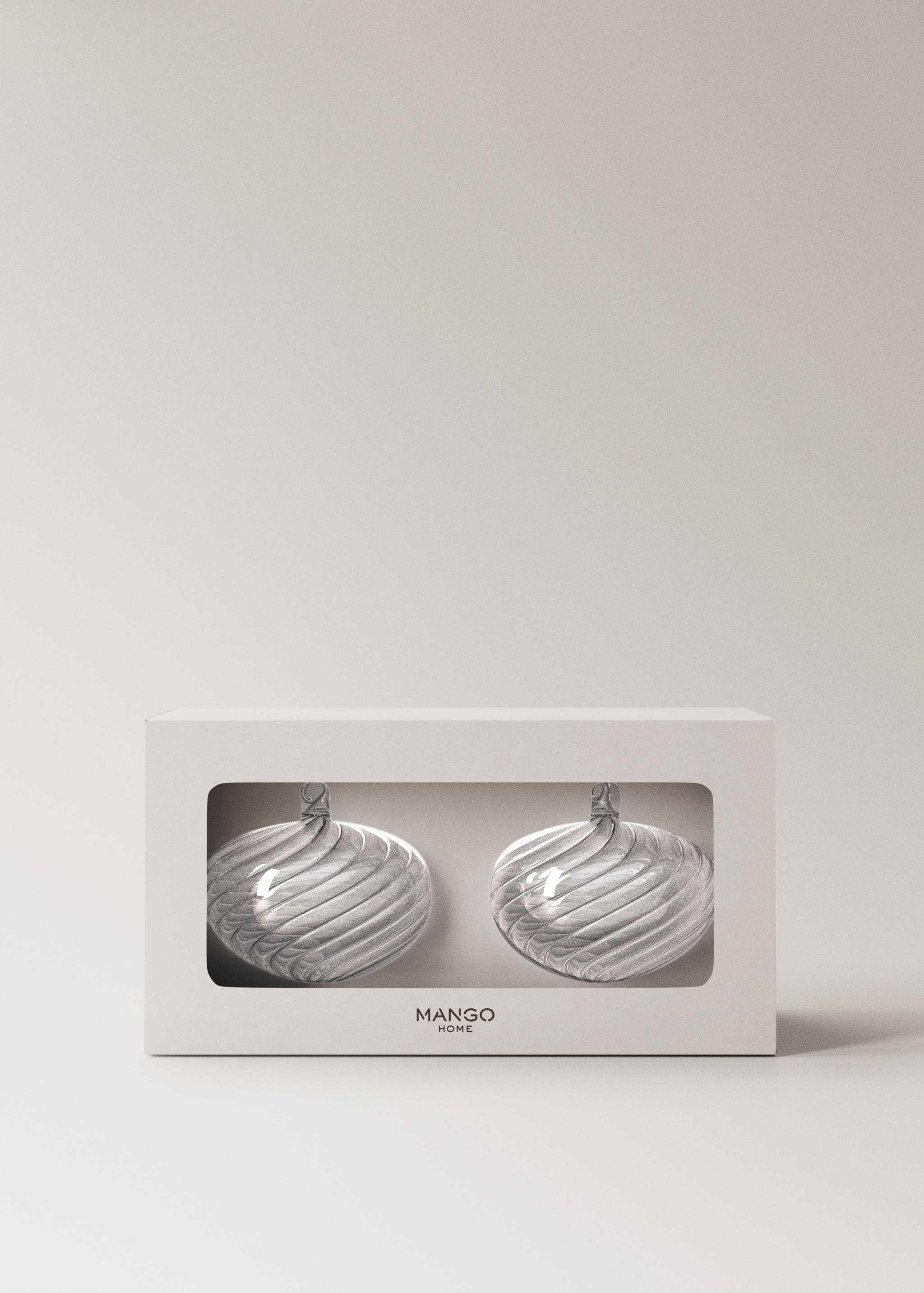 100% borosilicate glass embossed decorations - Details of the article 4